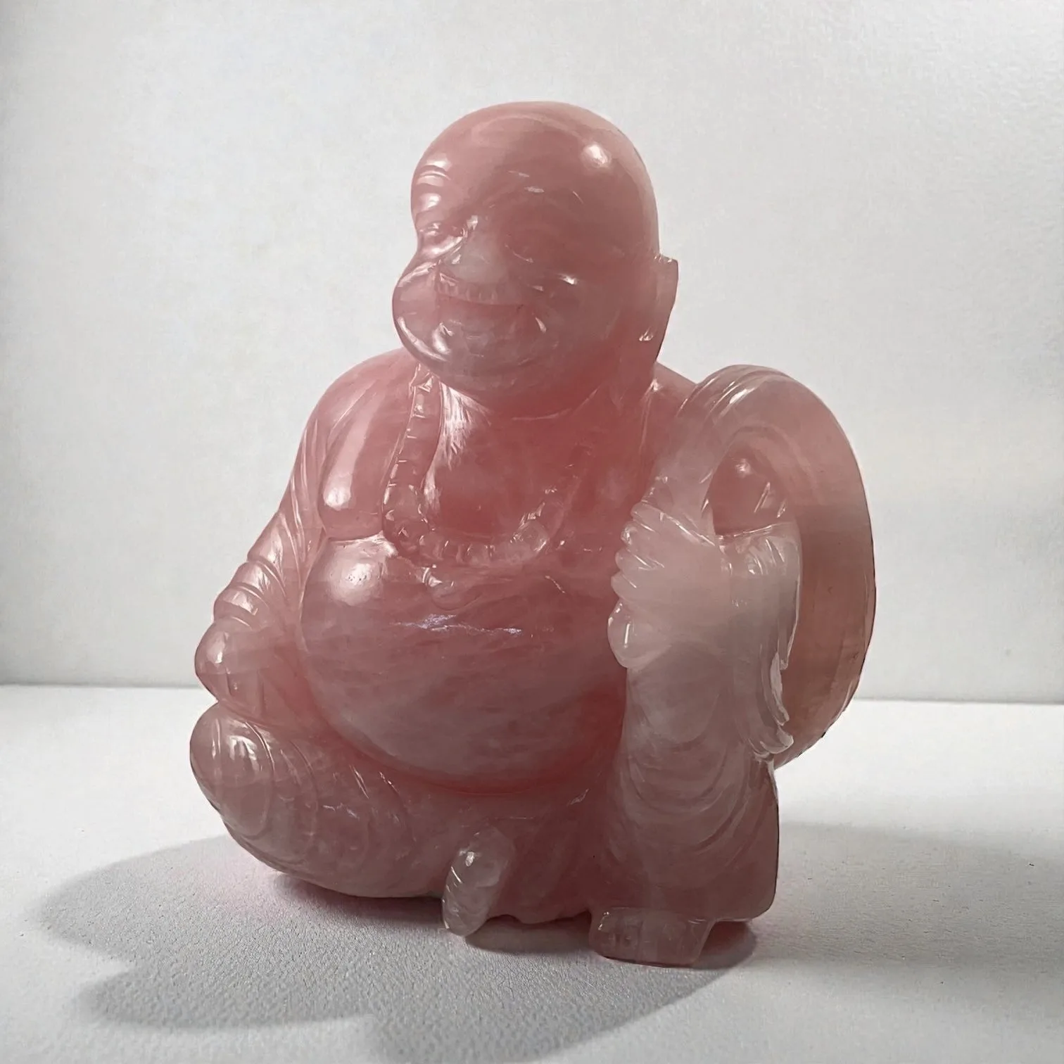 Rose Quartz Buddha