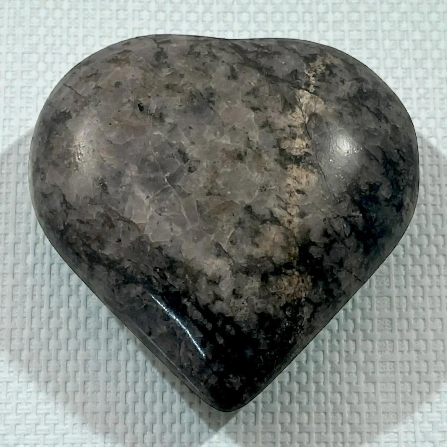 Dendrite Quartz Heart