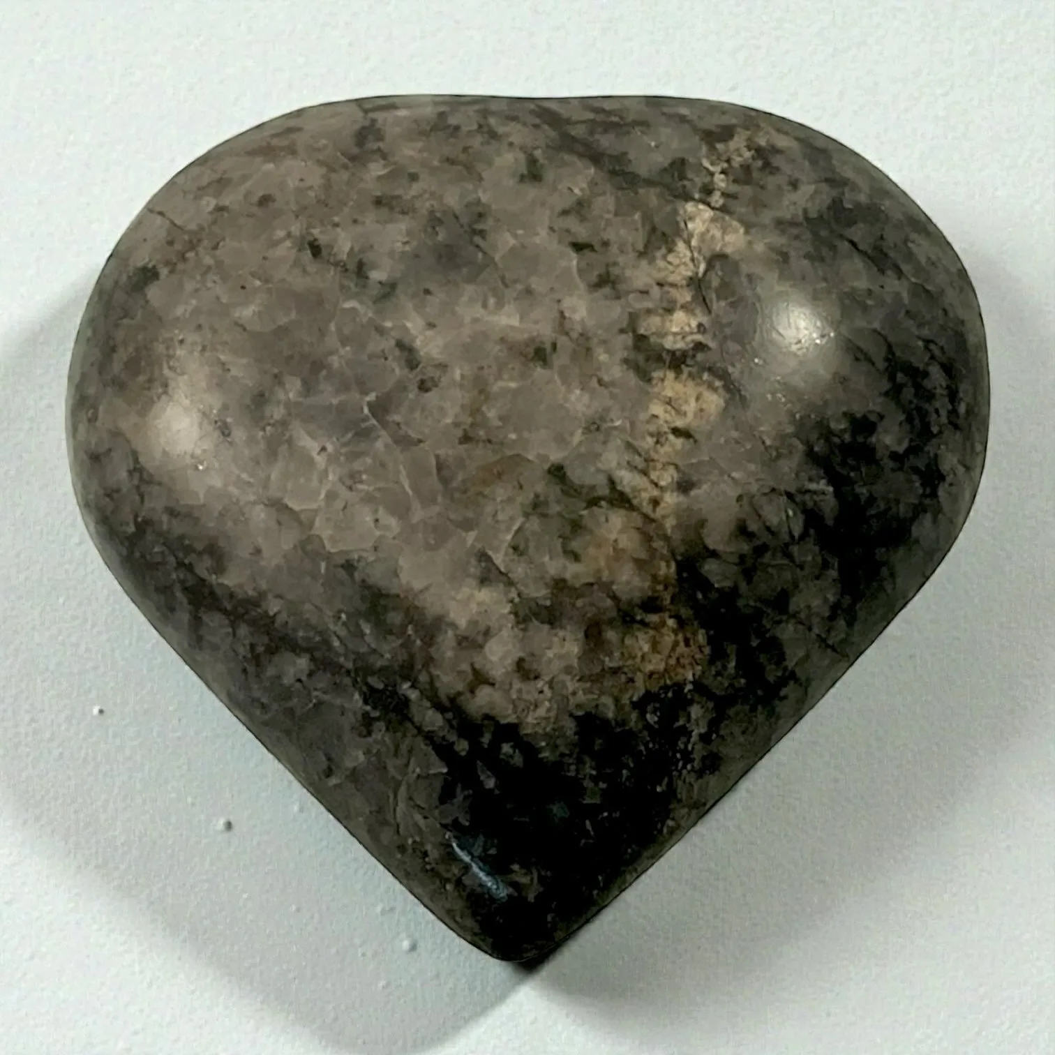 Dendrite Quartz Heart