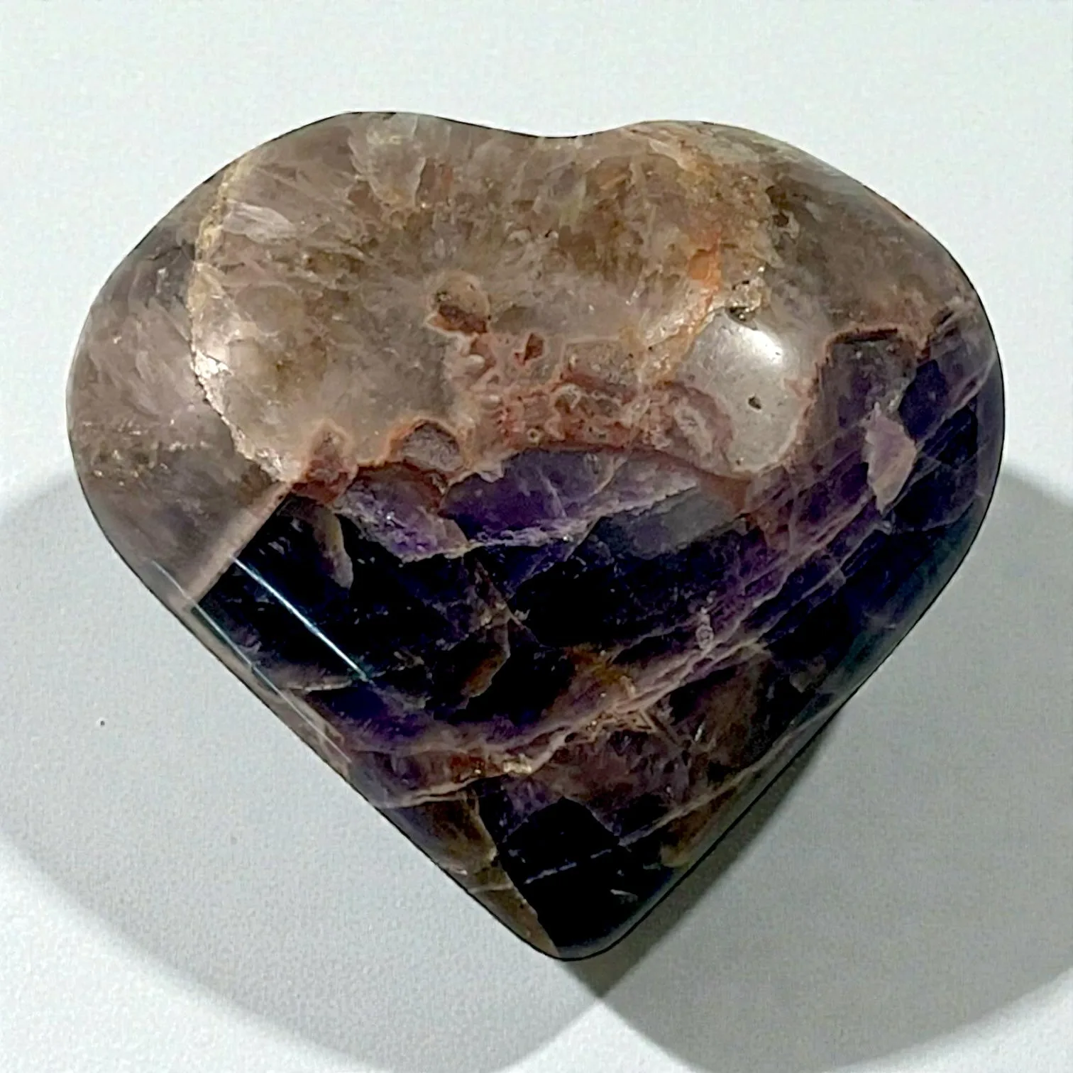 Amethyst Heart Stone