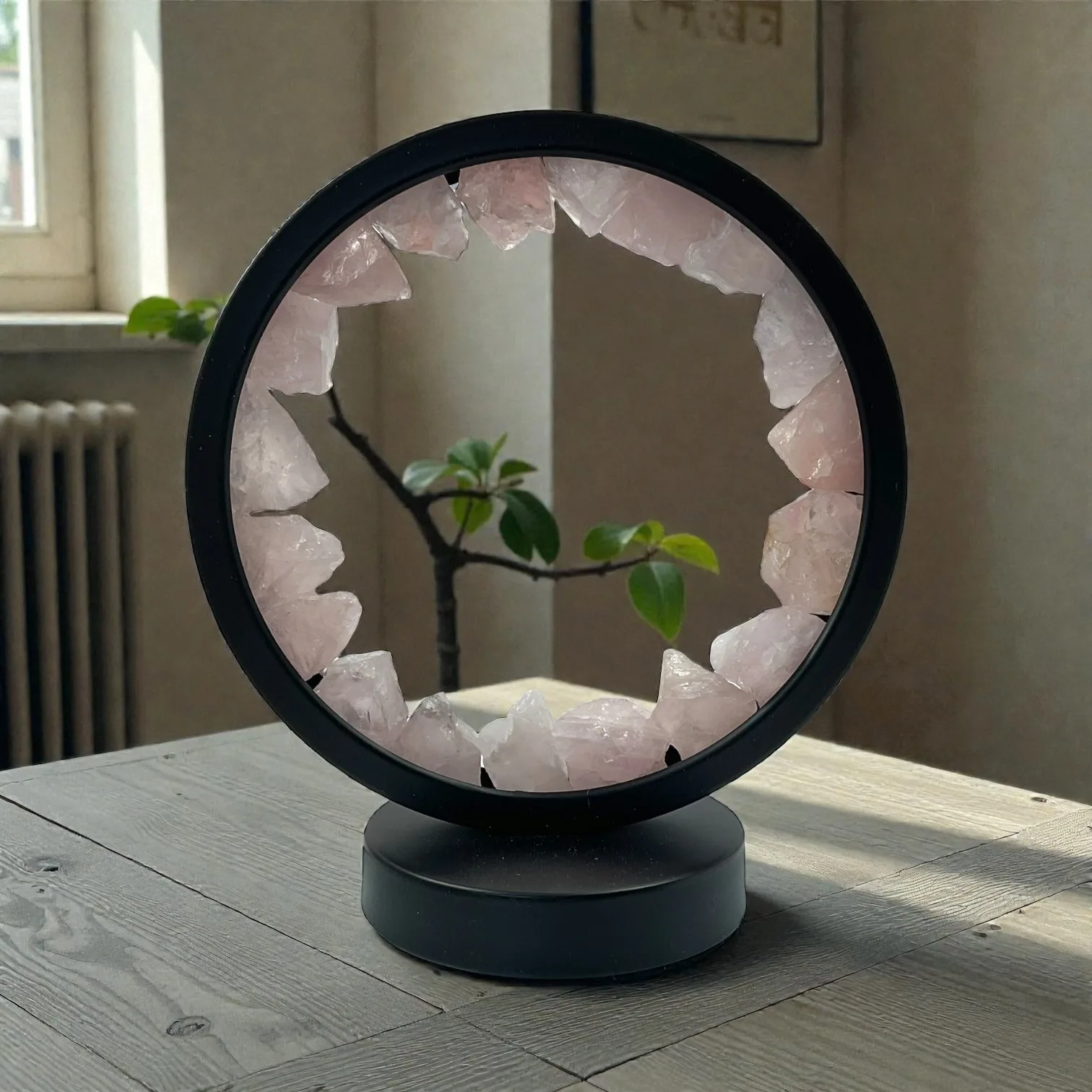 Rose Quartz Led Lamp