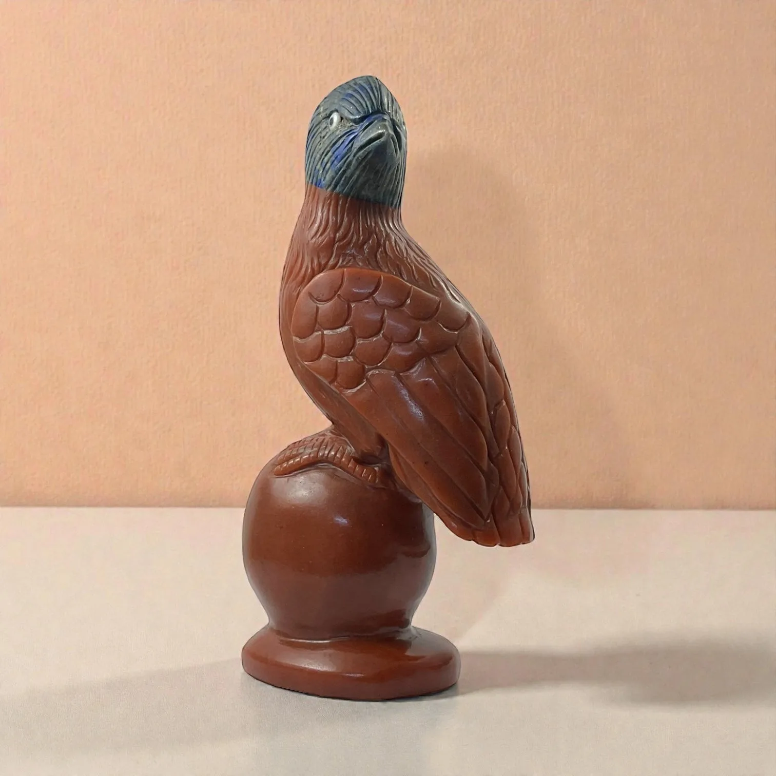 Red Avenenturine + lapis lazuli Bird