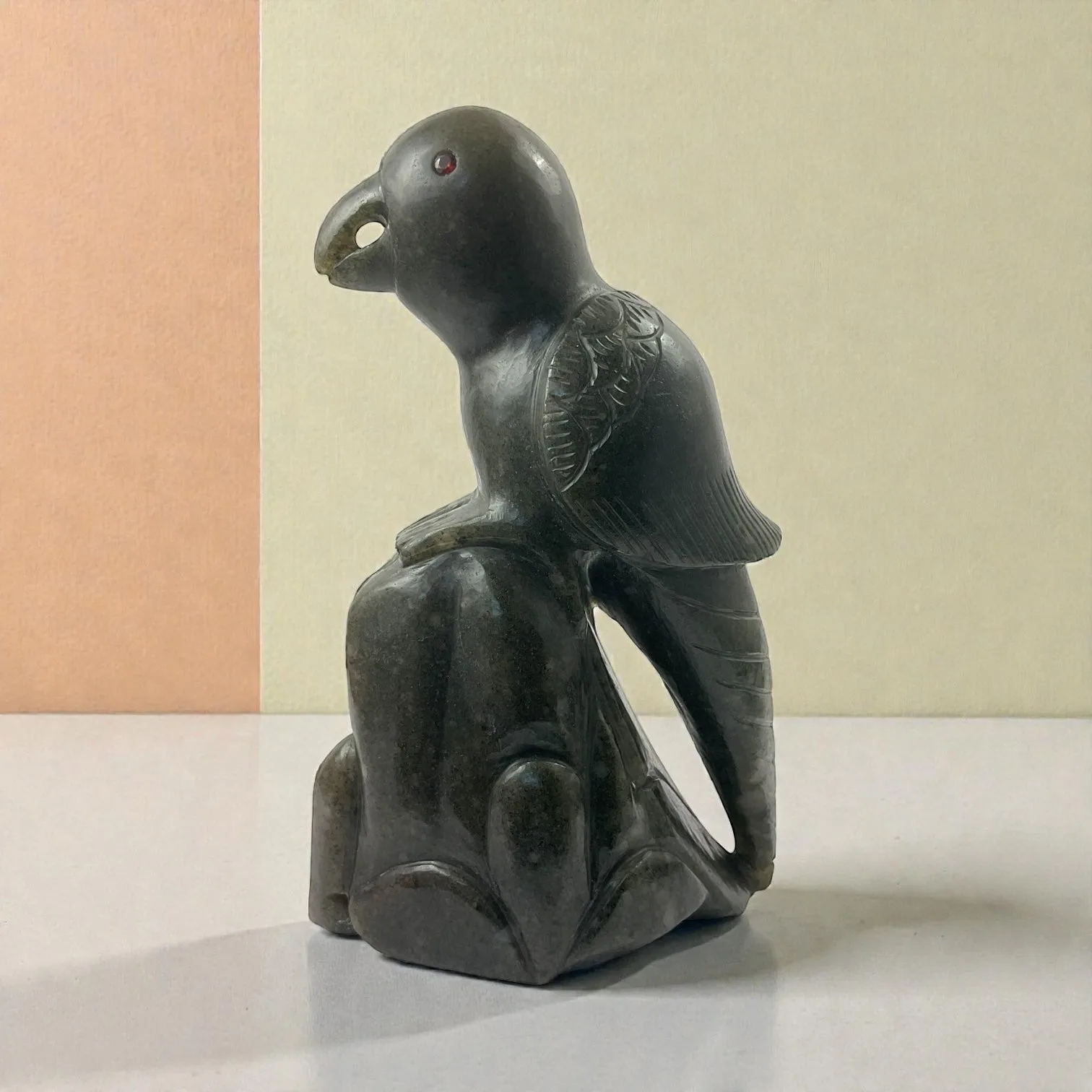 Nefrite Jade Bird