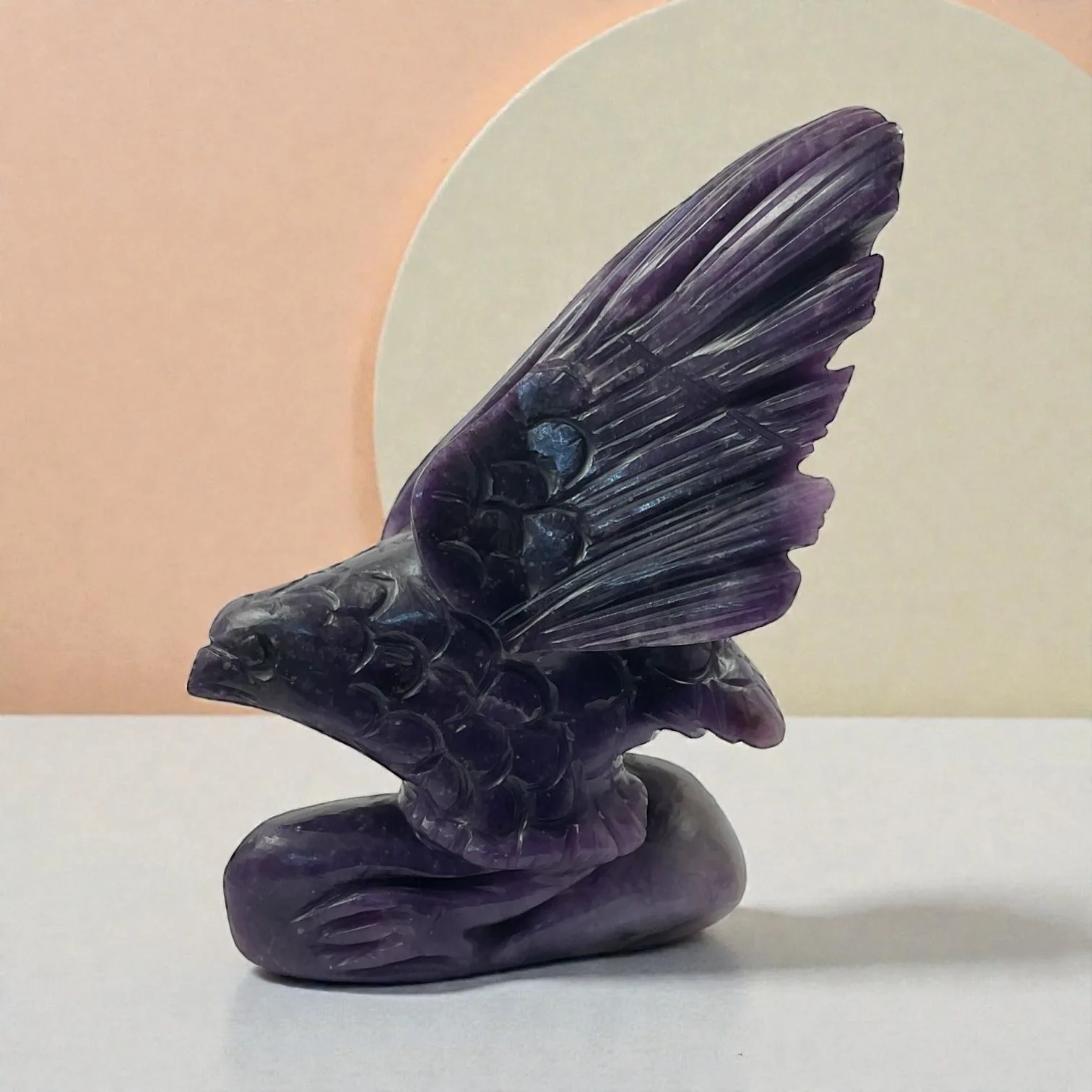 Lepidolite Bird