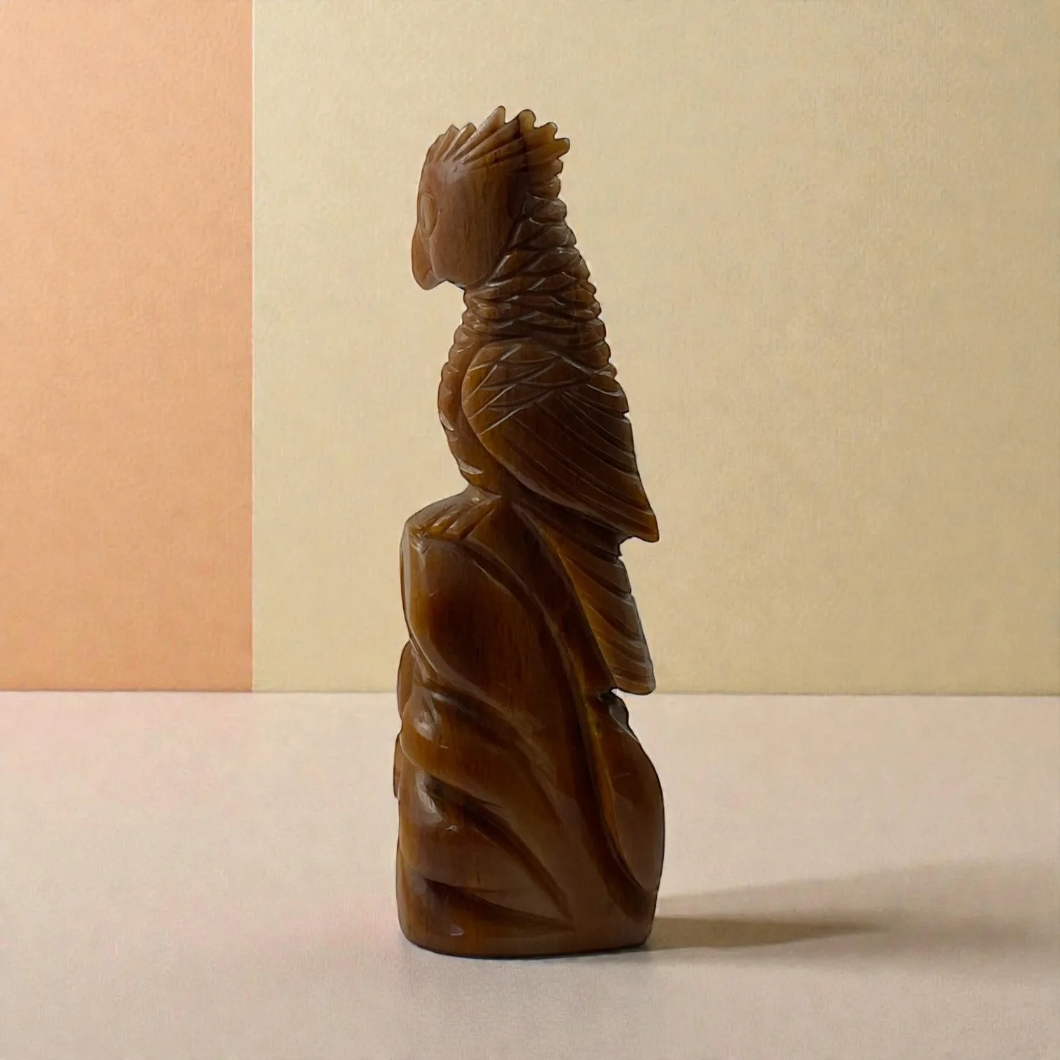 Yellow jasper Bird
