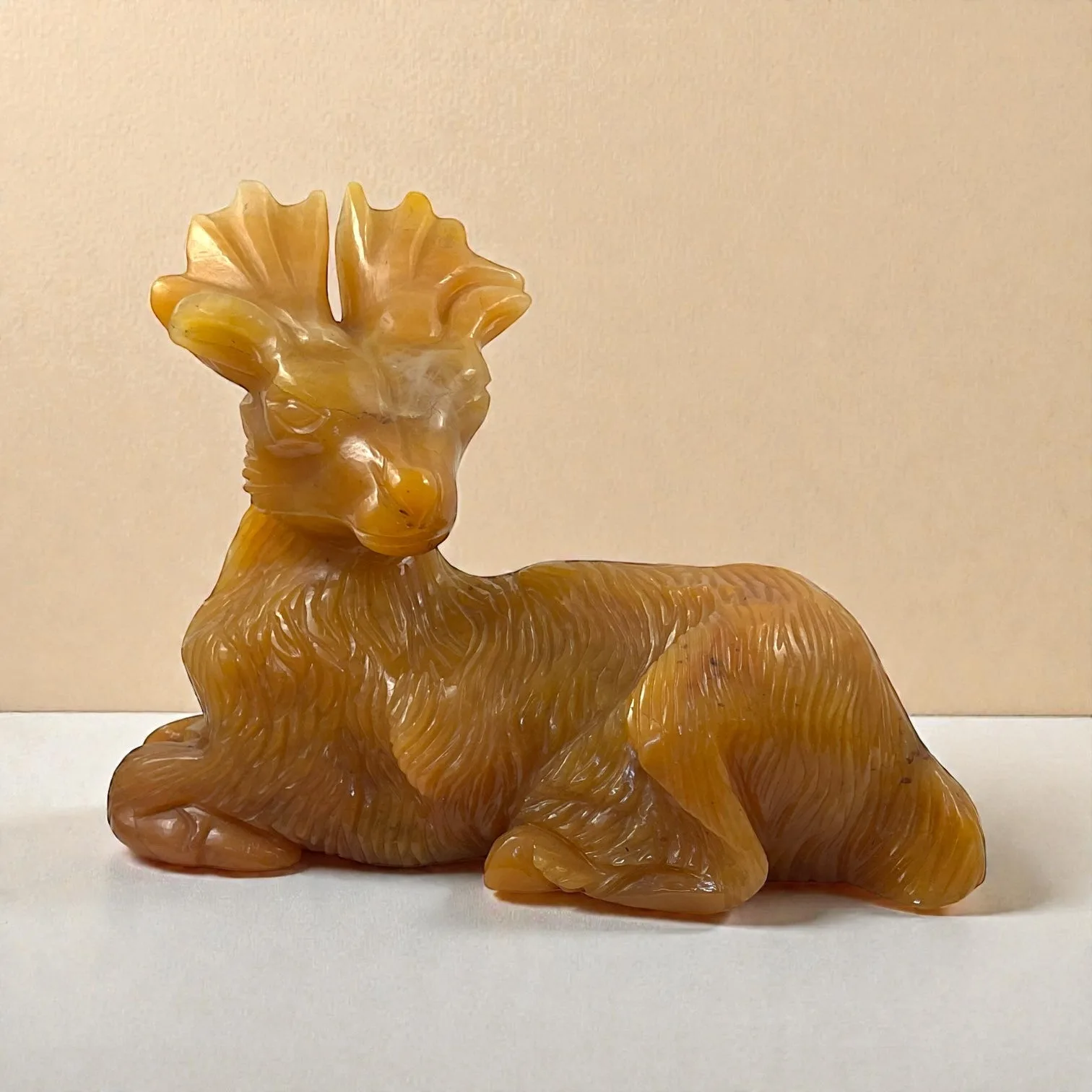 Yellow Aventurine Deer