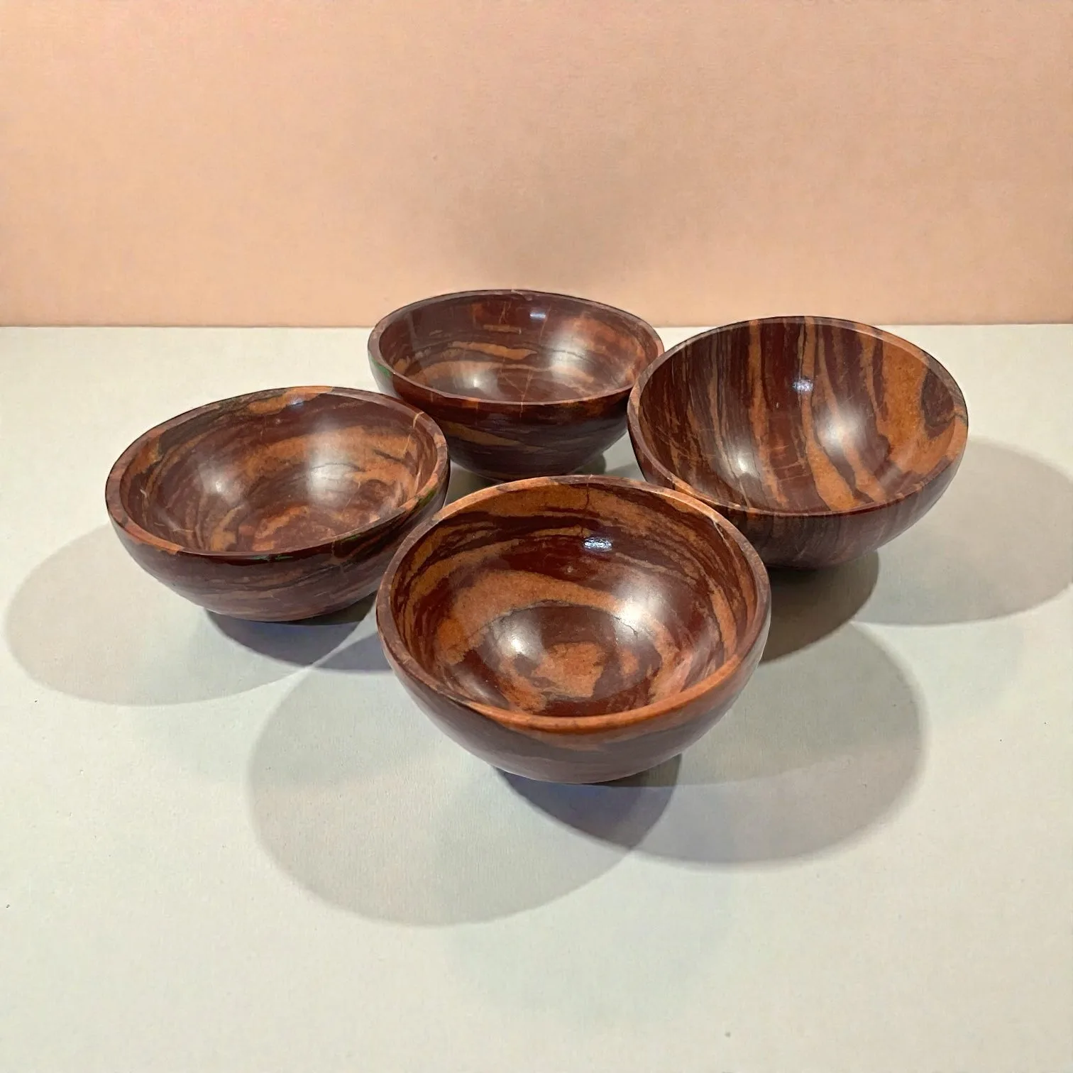 Brown Zebra Jasper Bowl