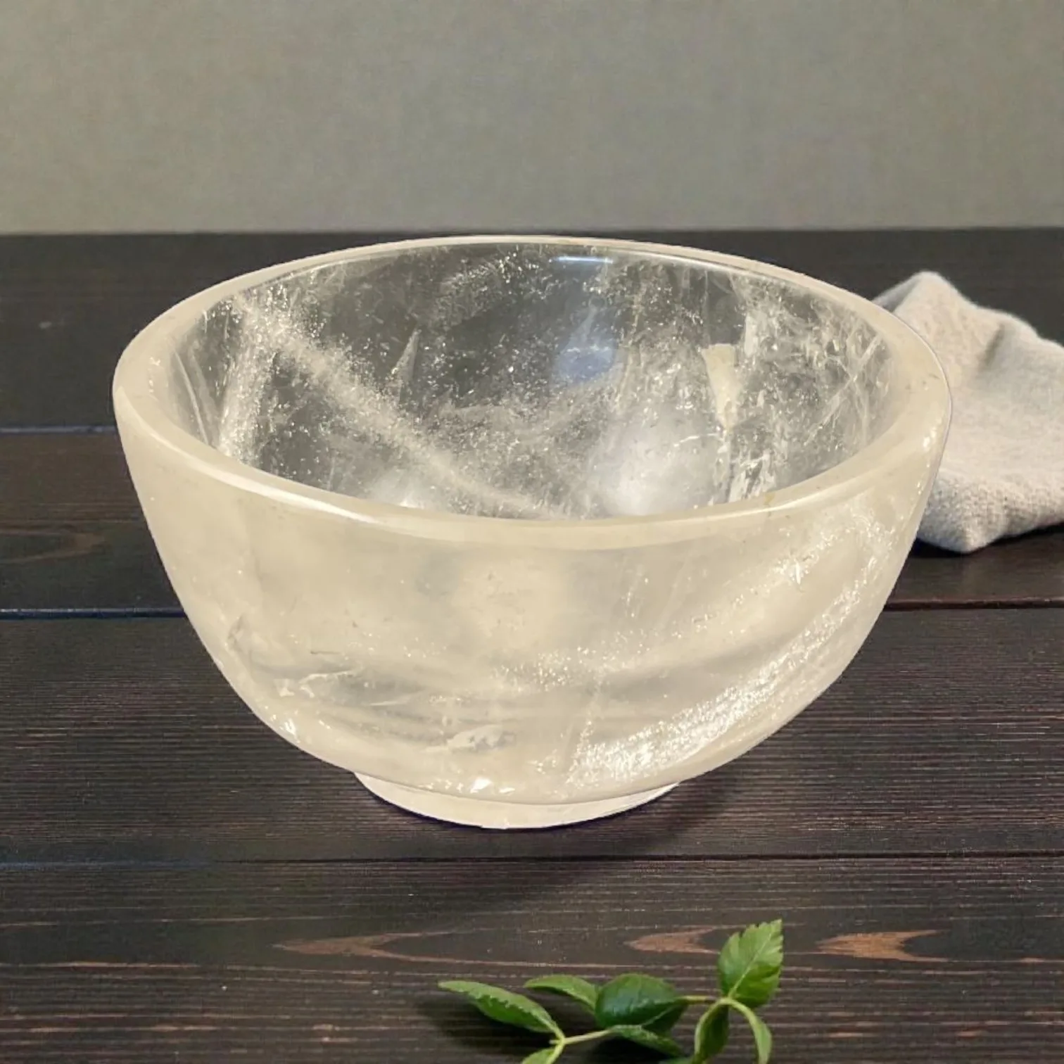 Clear Quartz Bowl