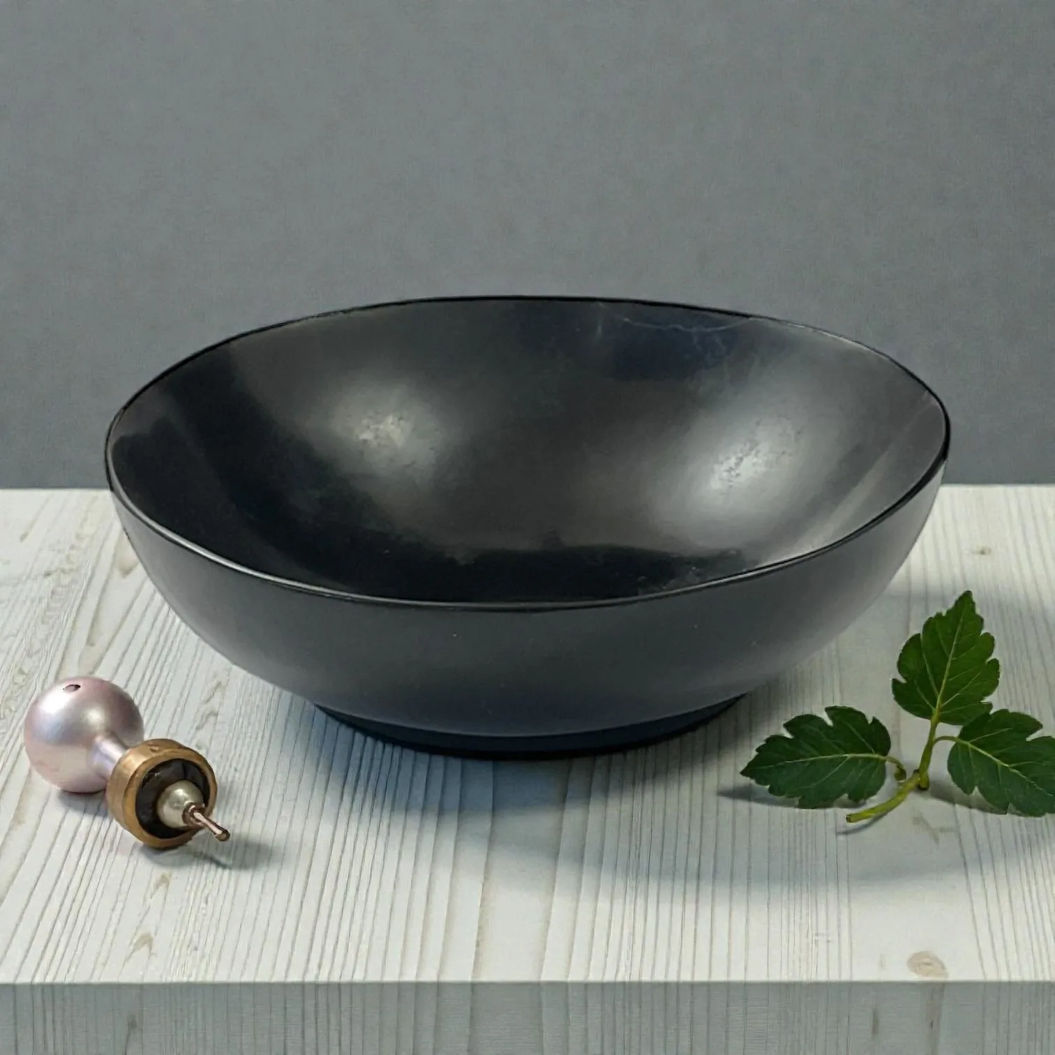 Black Obsidian Bowl