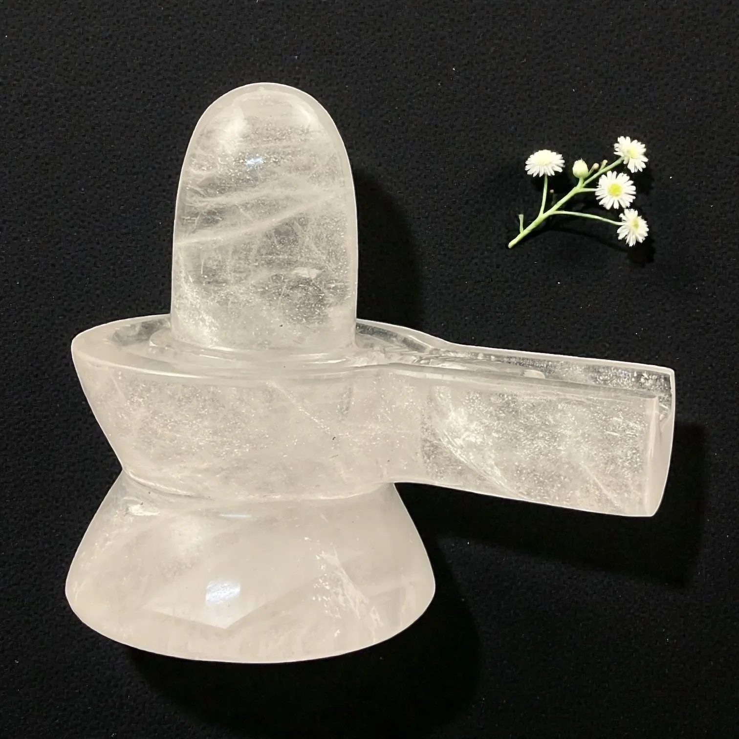 Clear Quartz Shivling