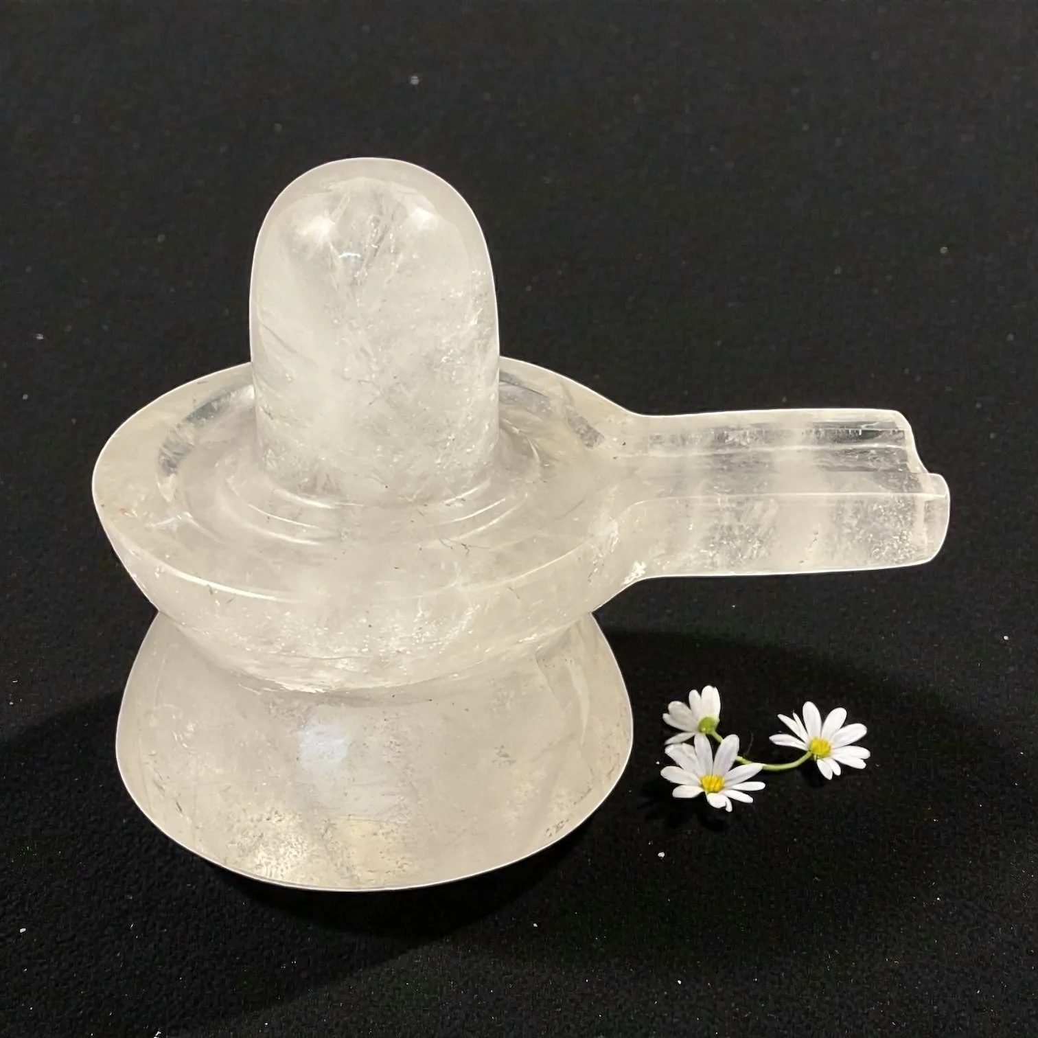 Clear Quartz Shivling