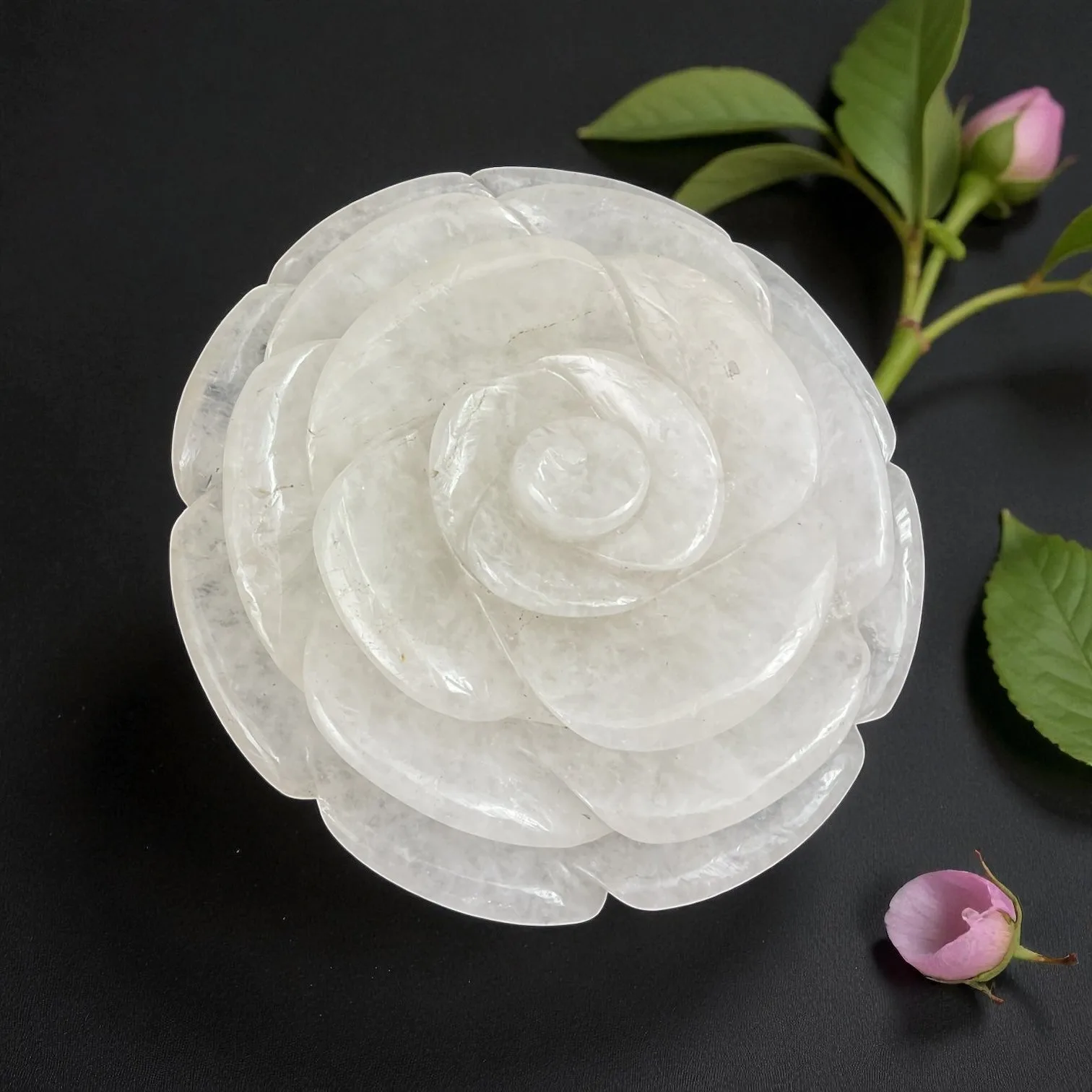 Clear Quartz Flower