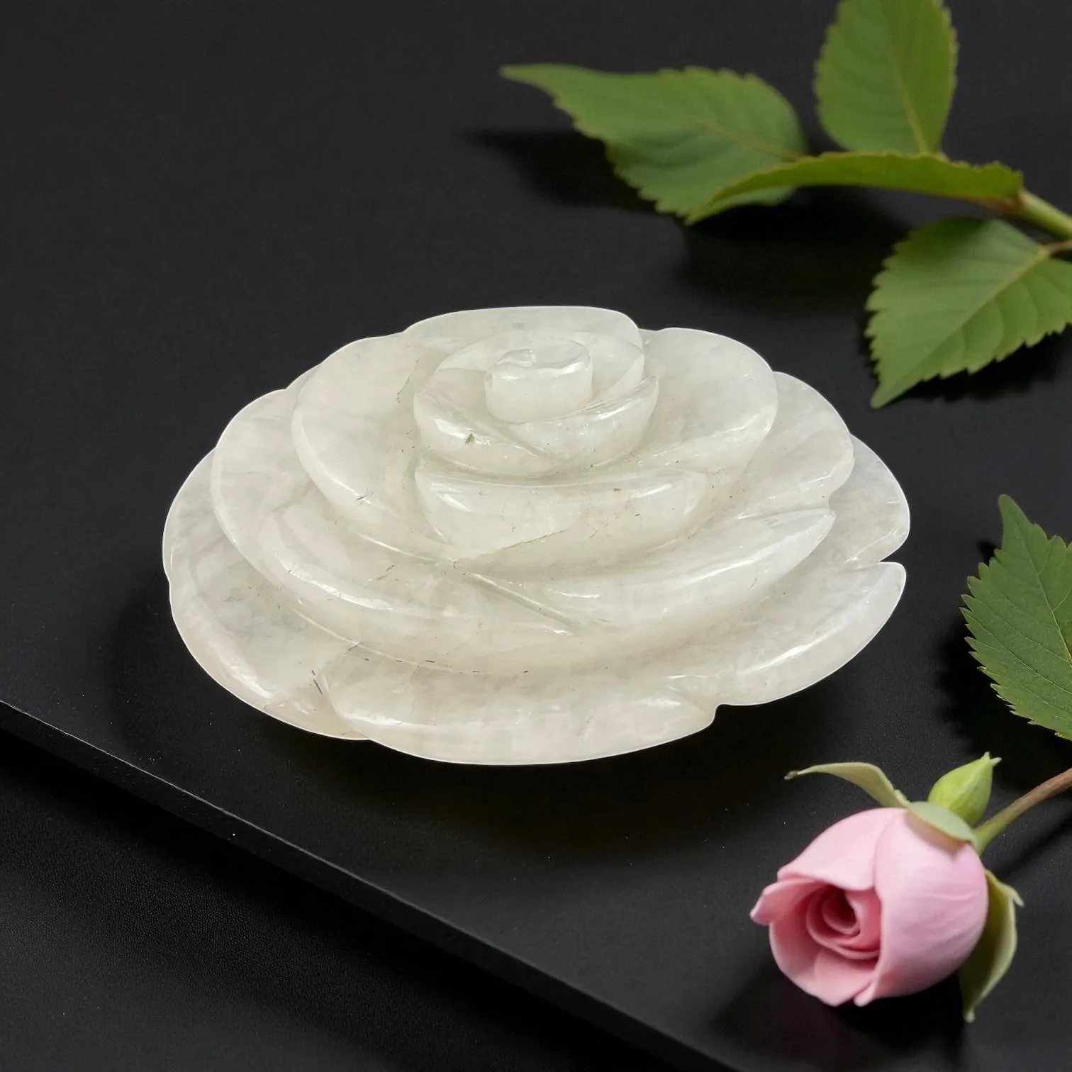 Clear Quartz Flower