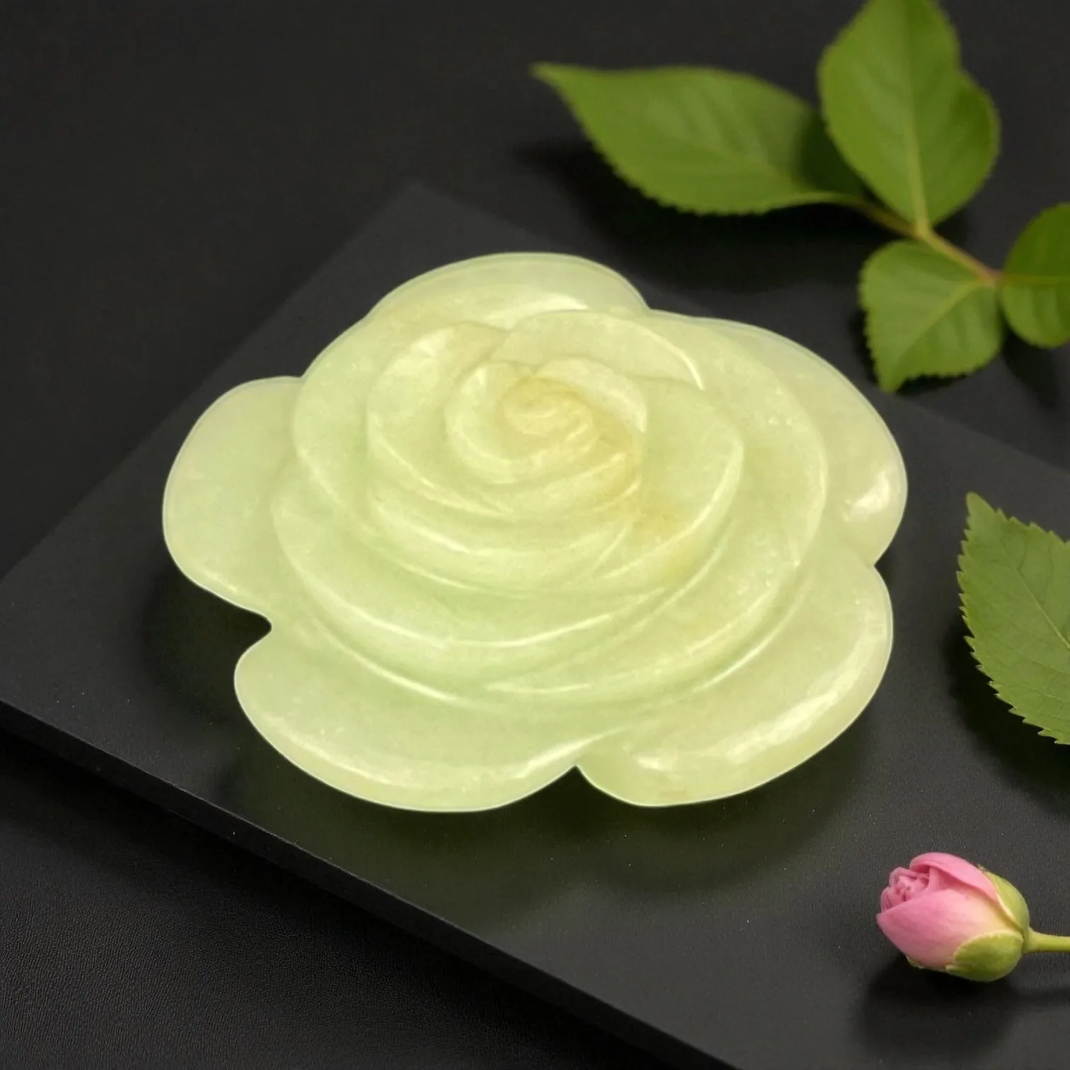 Green Aventurine Flower