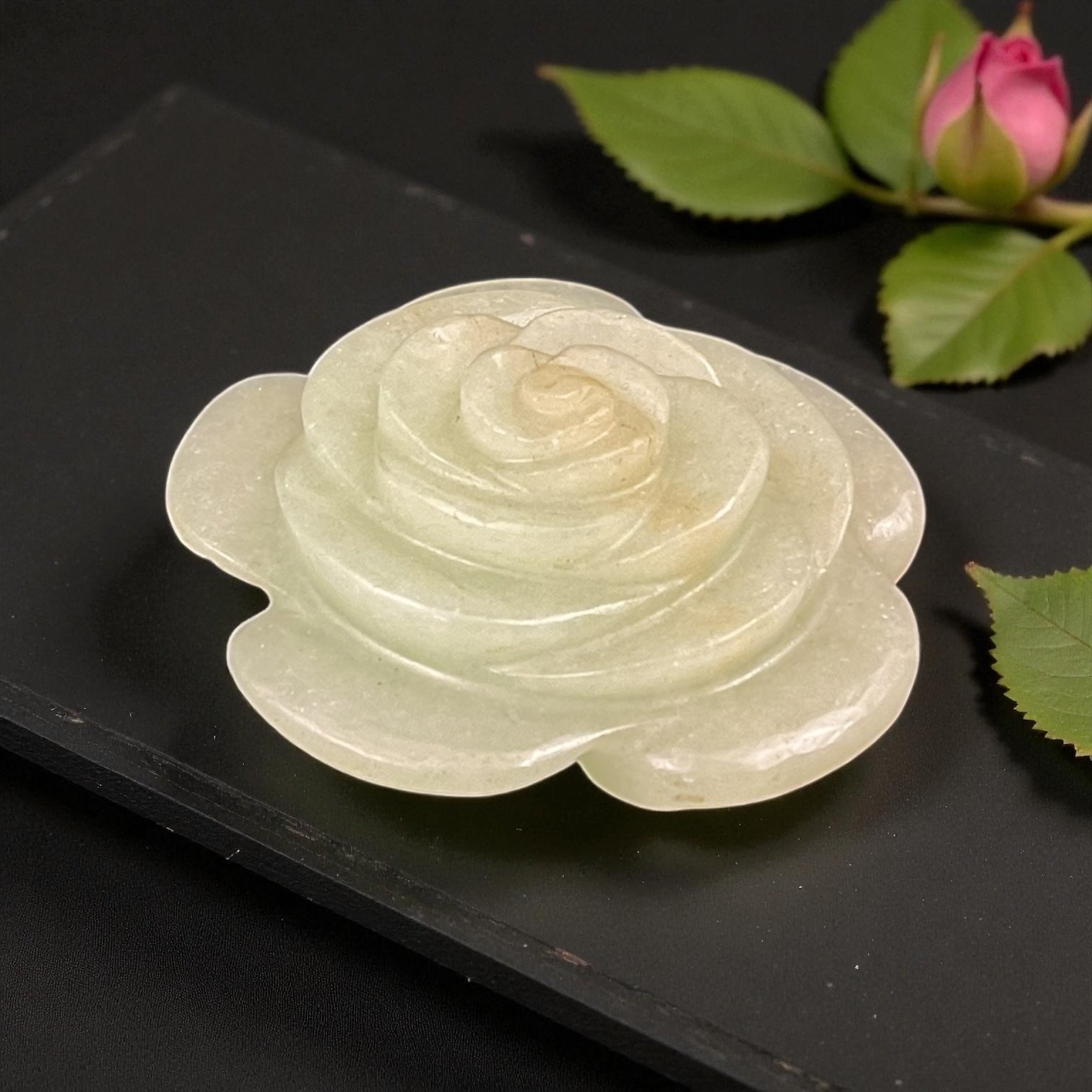 Green Aventurine Flower