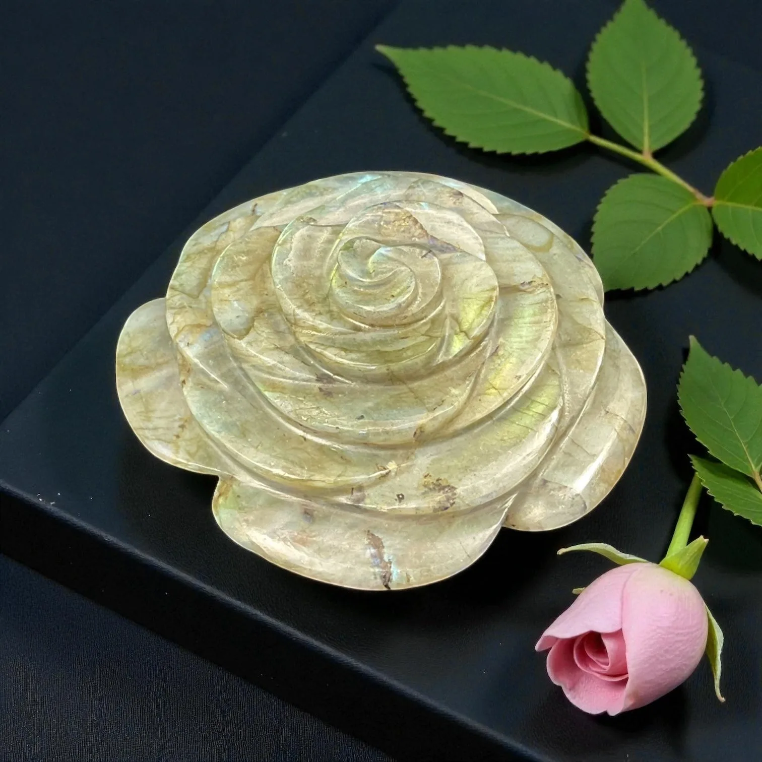 Labrodorite Flower