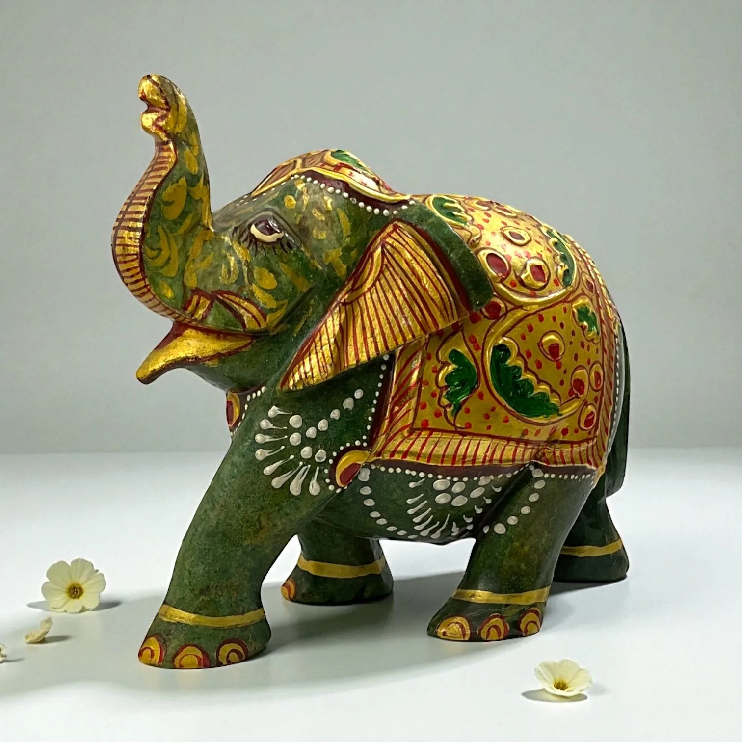 Green Aventurine Elephant