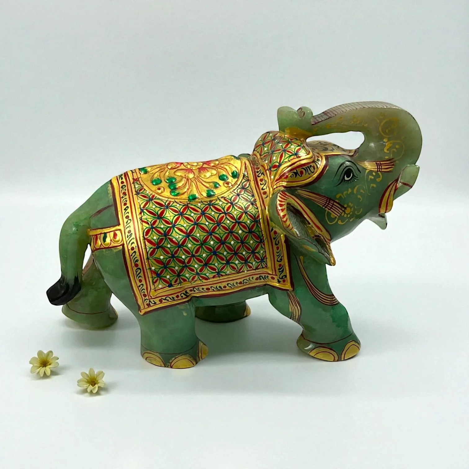 Green Aventurine Elephant