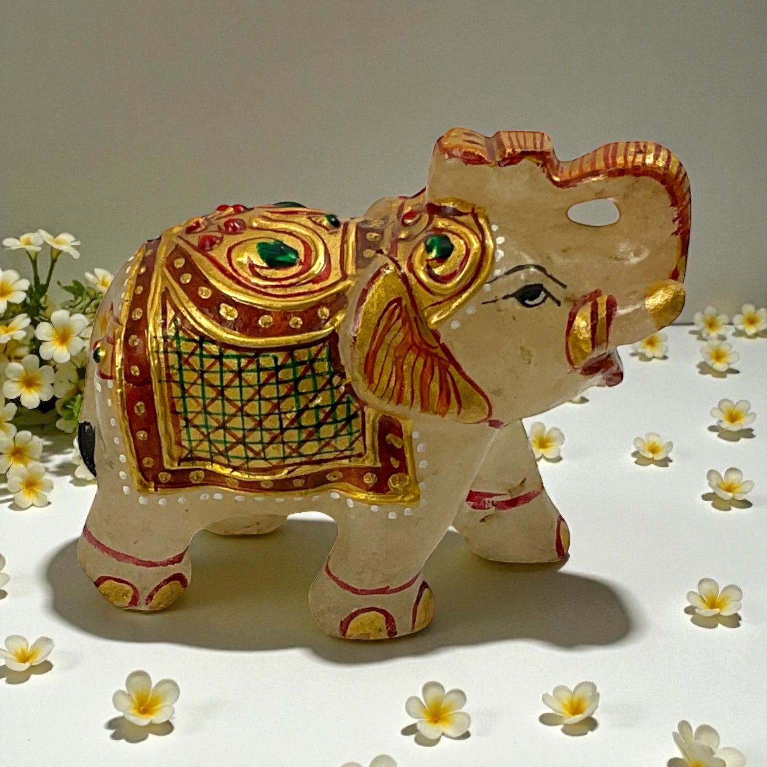 Yellow Aventurine Elephant