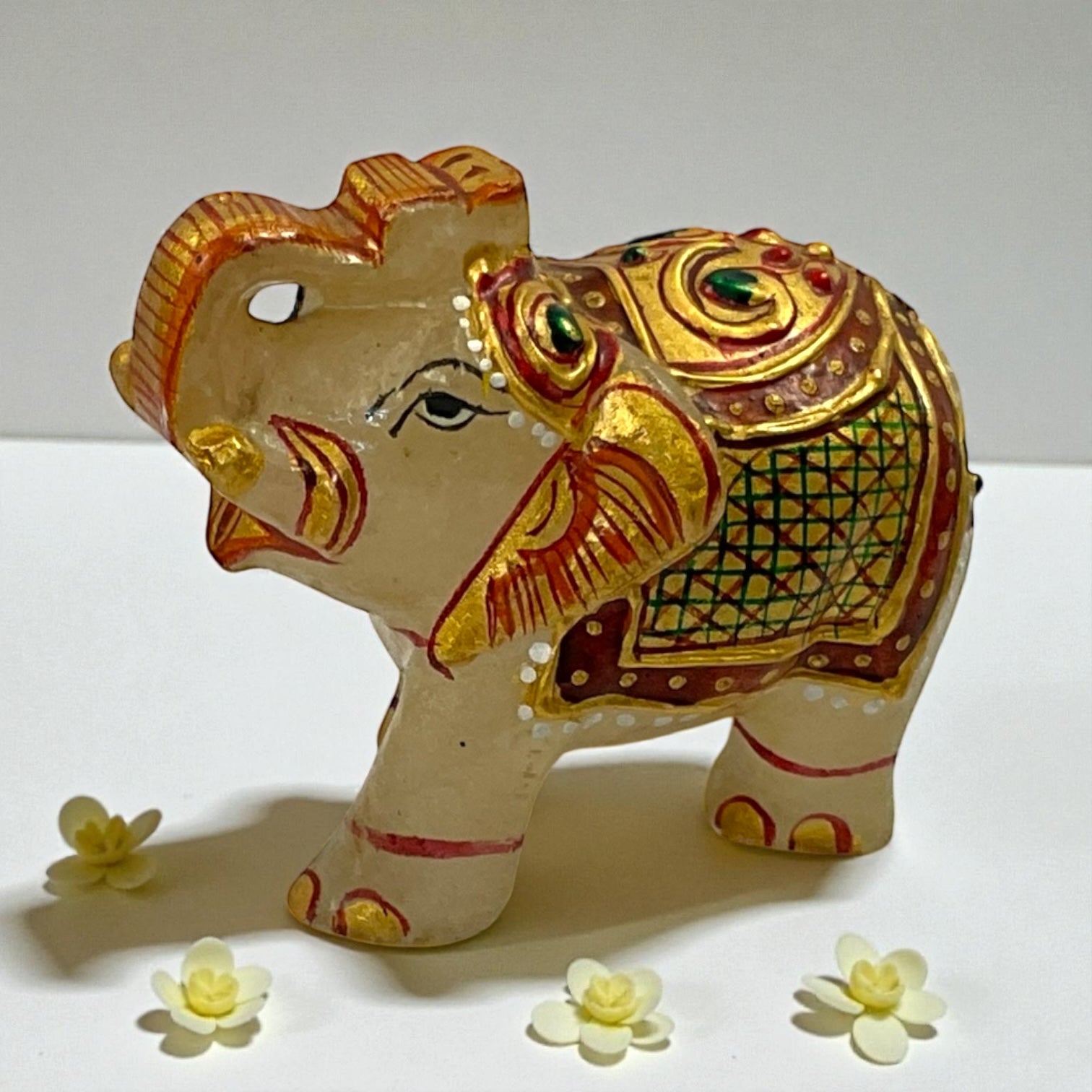 Yellow Aventurine Elephant