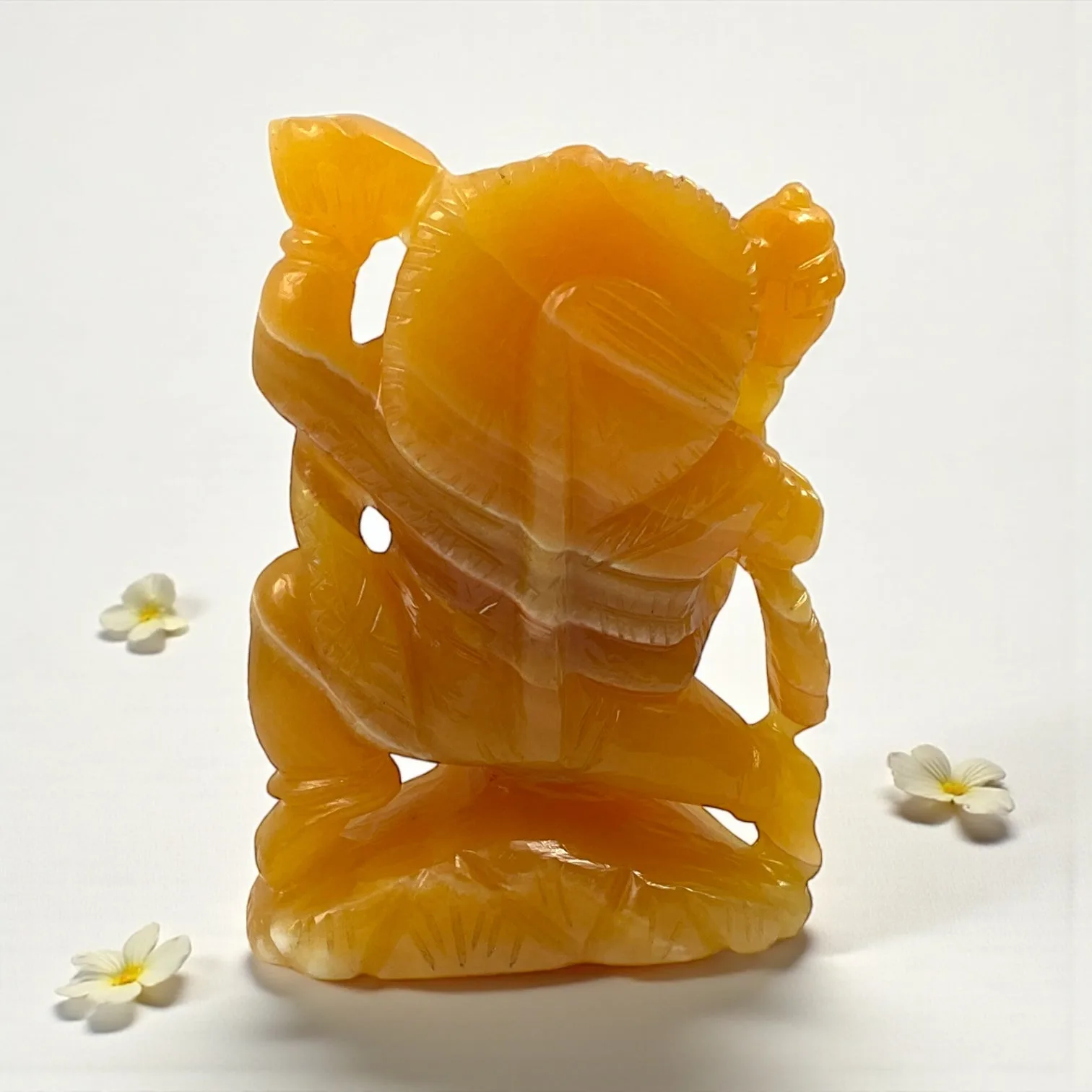 Yellow Calsite Hanuman