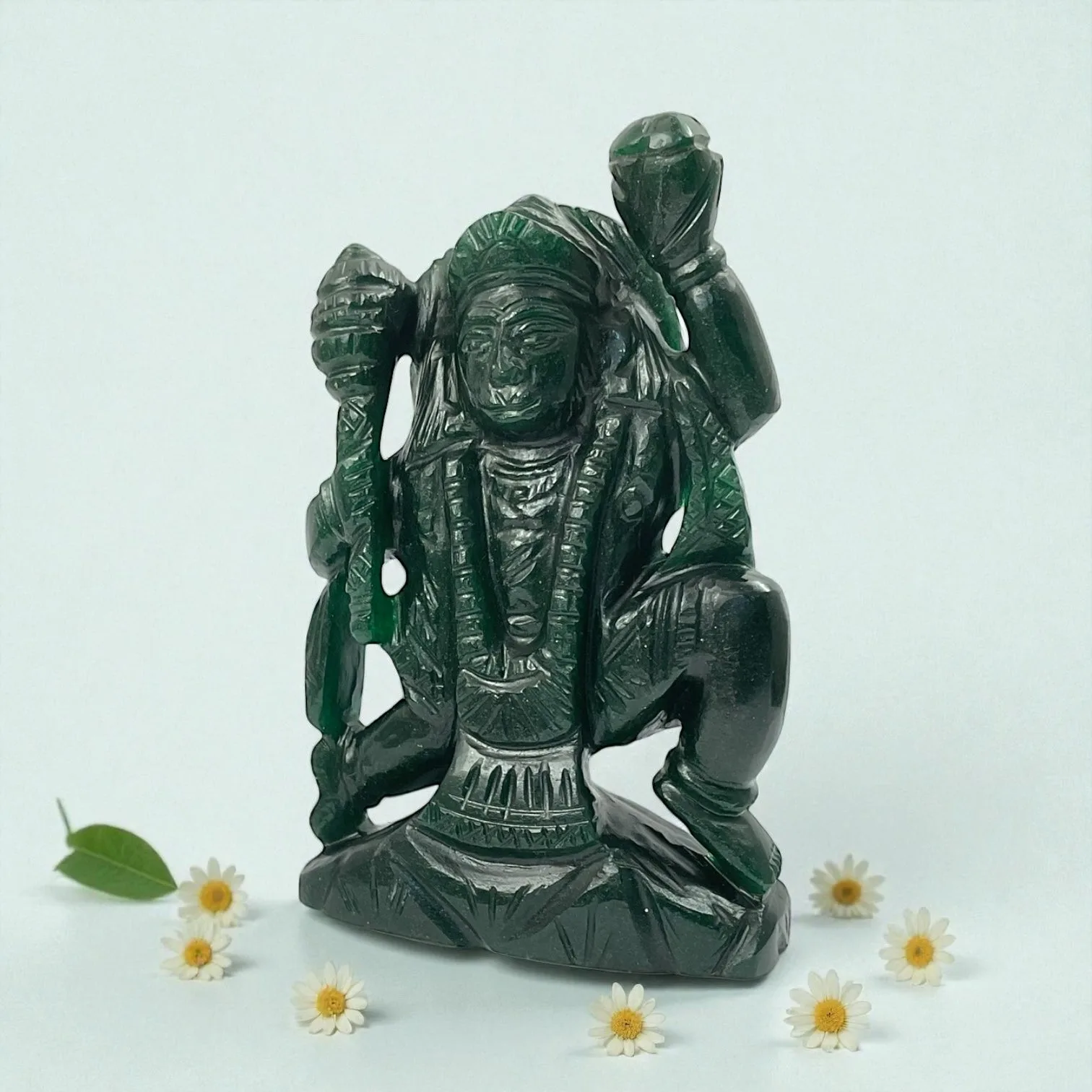 Green Aventurine Hanuman