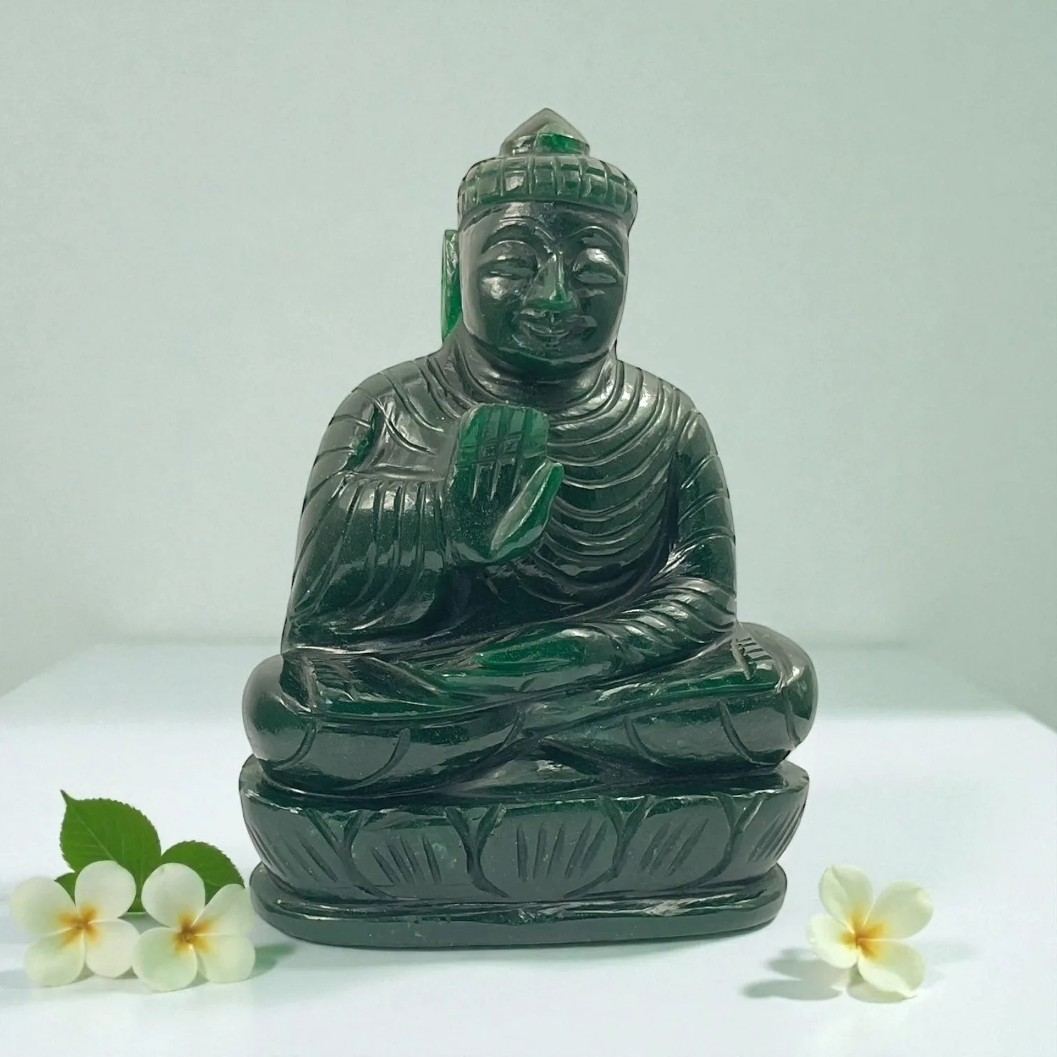 Green Aventurine Buddha