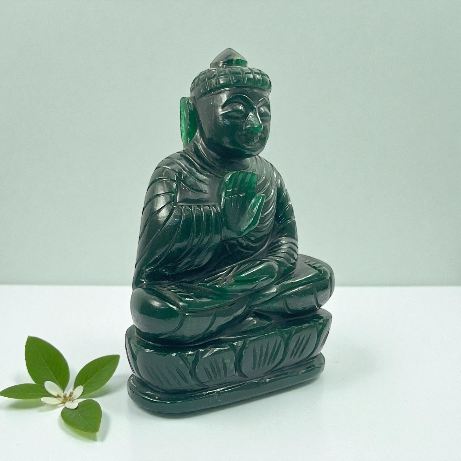 Green Aventurine Buddha
