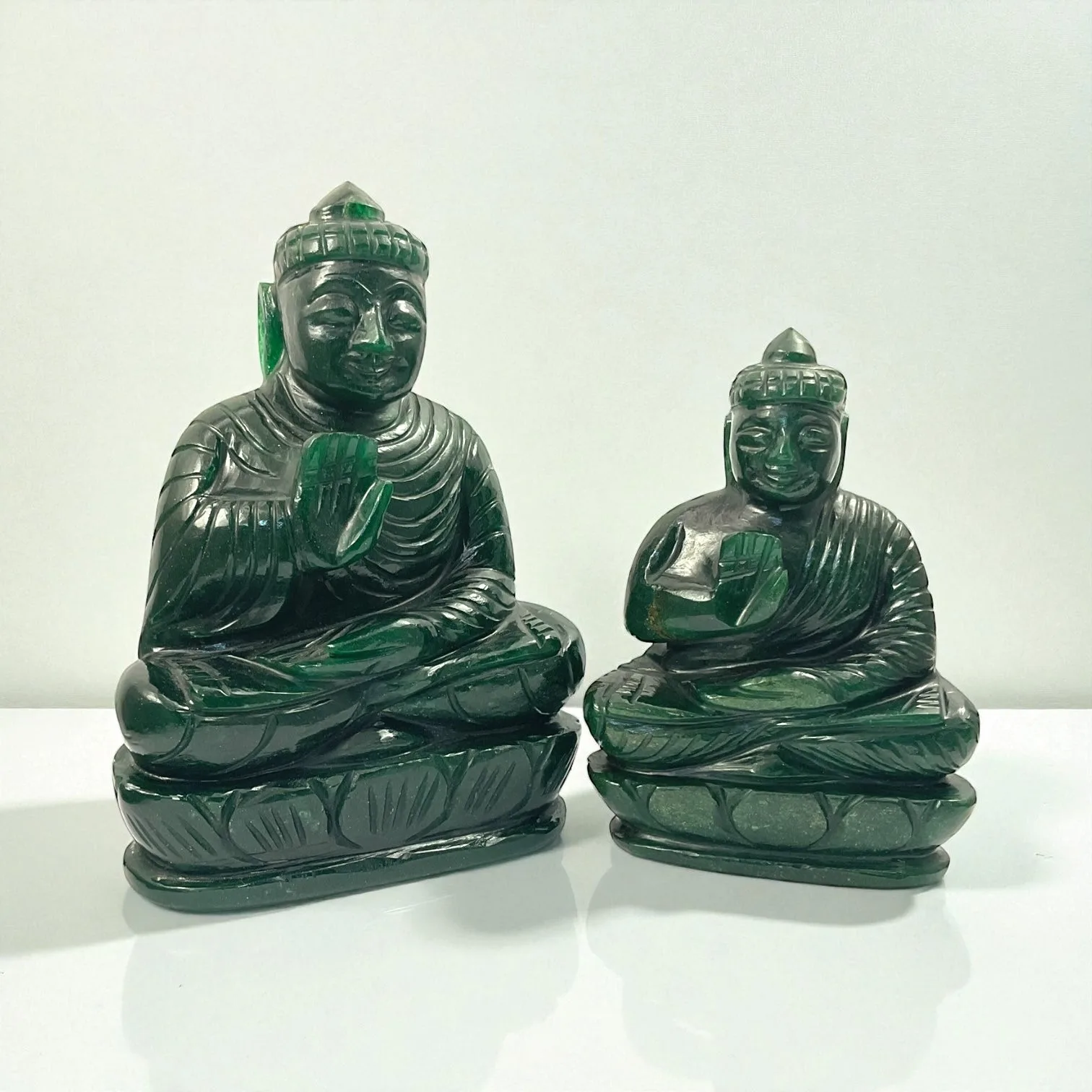 Green Aventurine Buddha