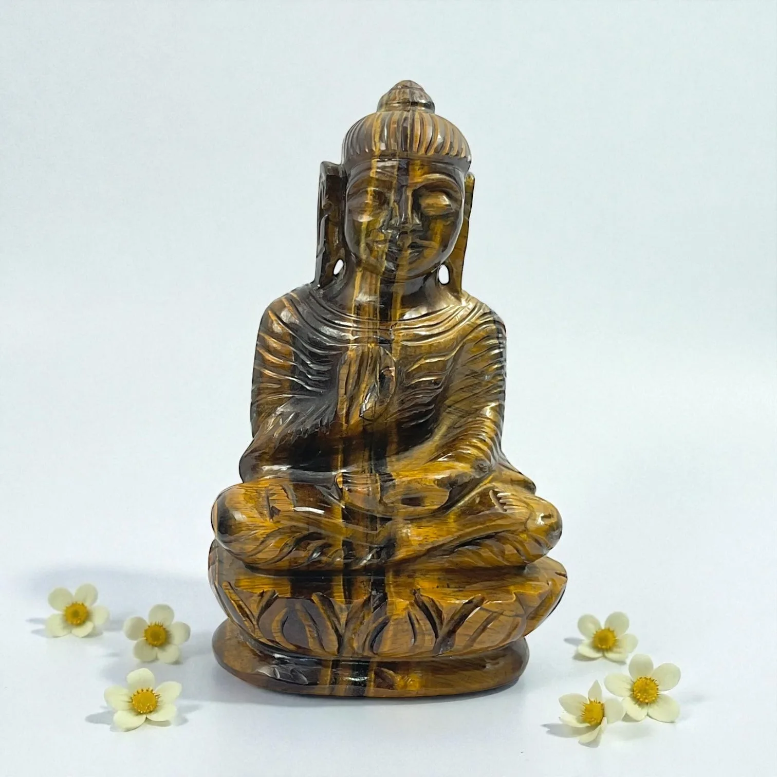Tiger eye Buddha