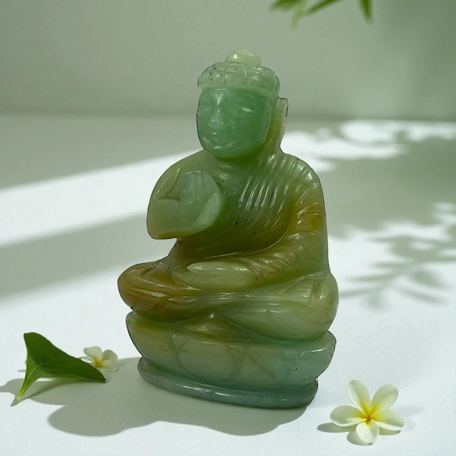 Green Aventurine Buddha