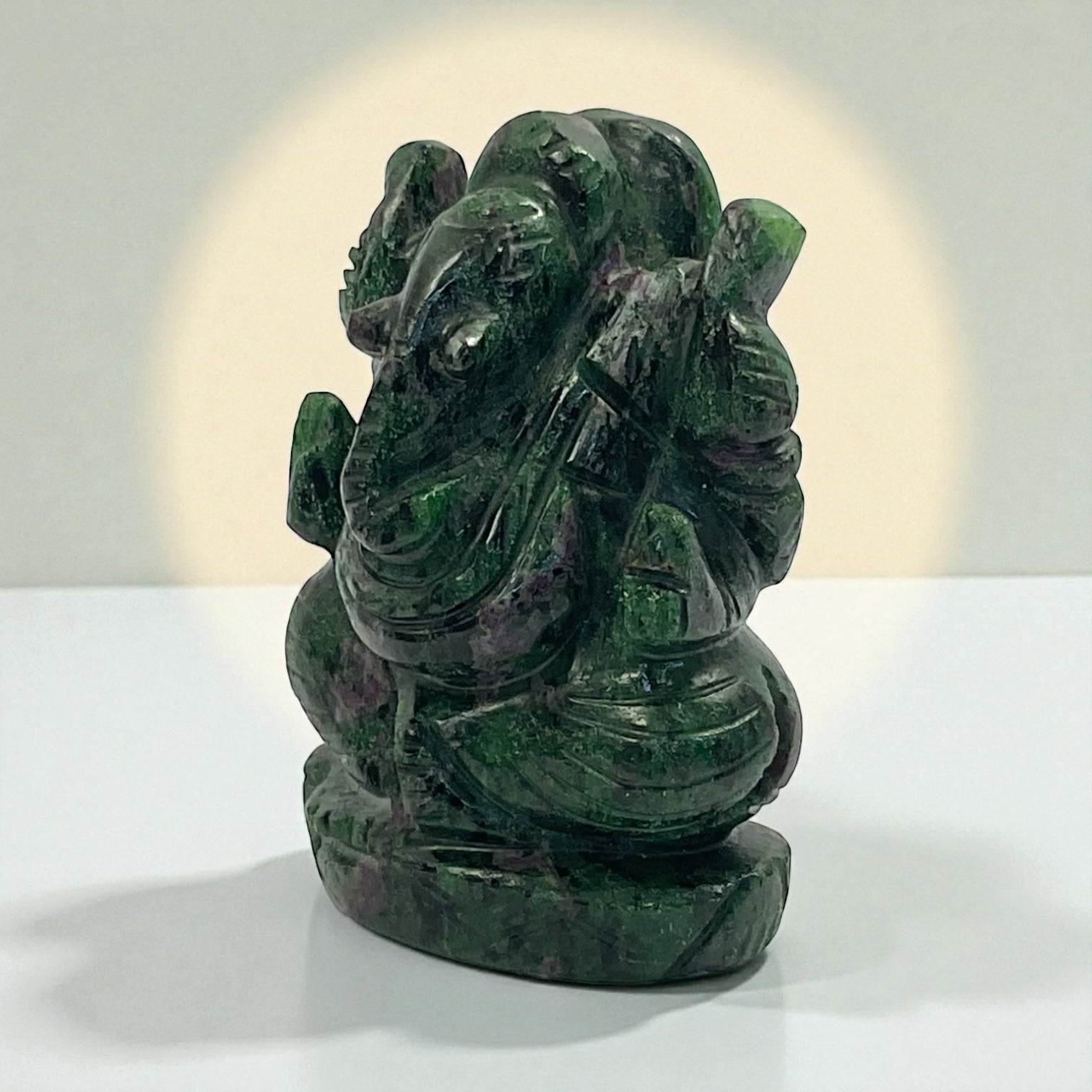 Ruby Zoisite Ganesha