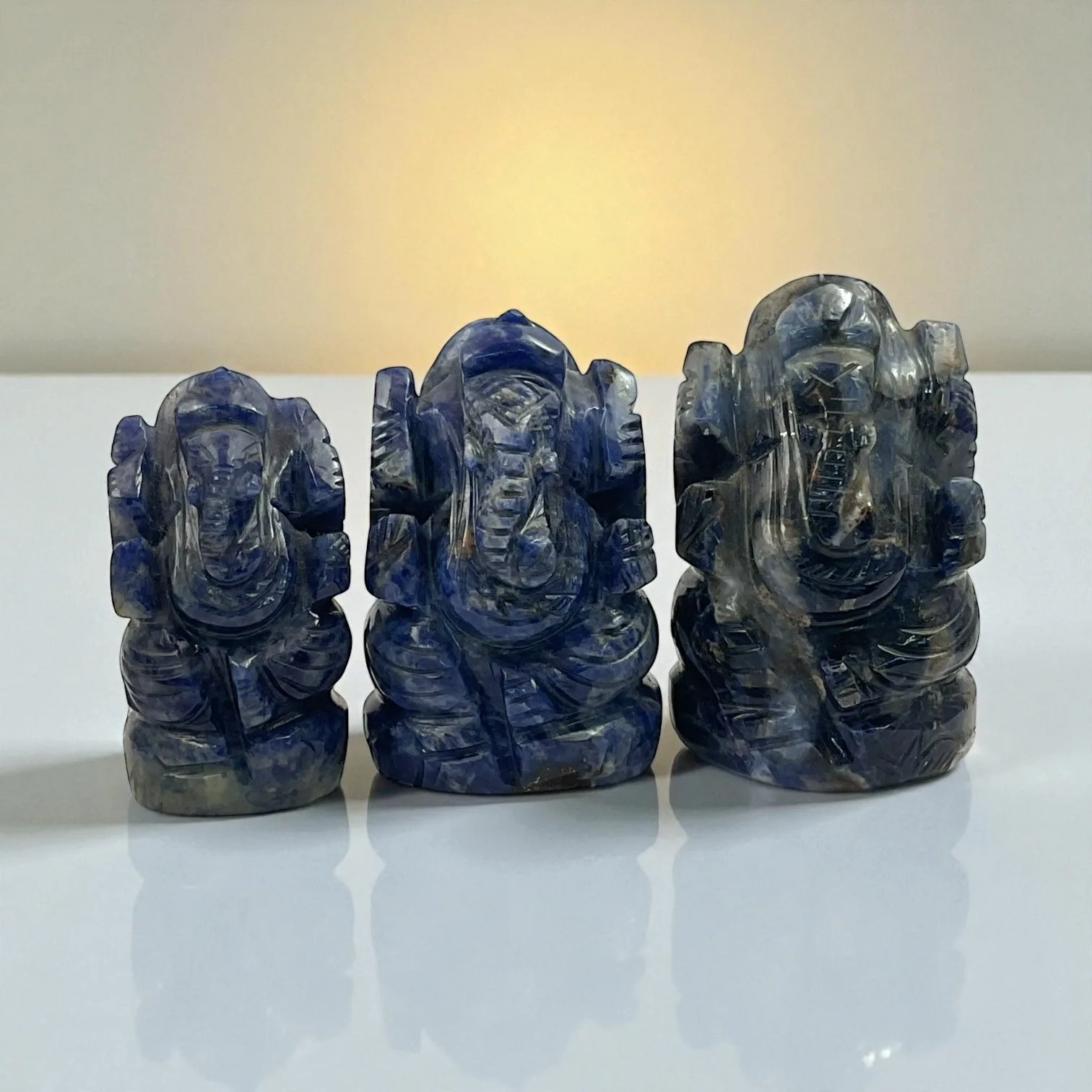 Sodalite Ganesha