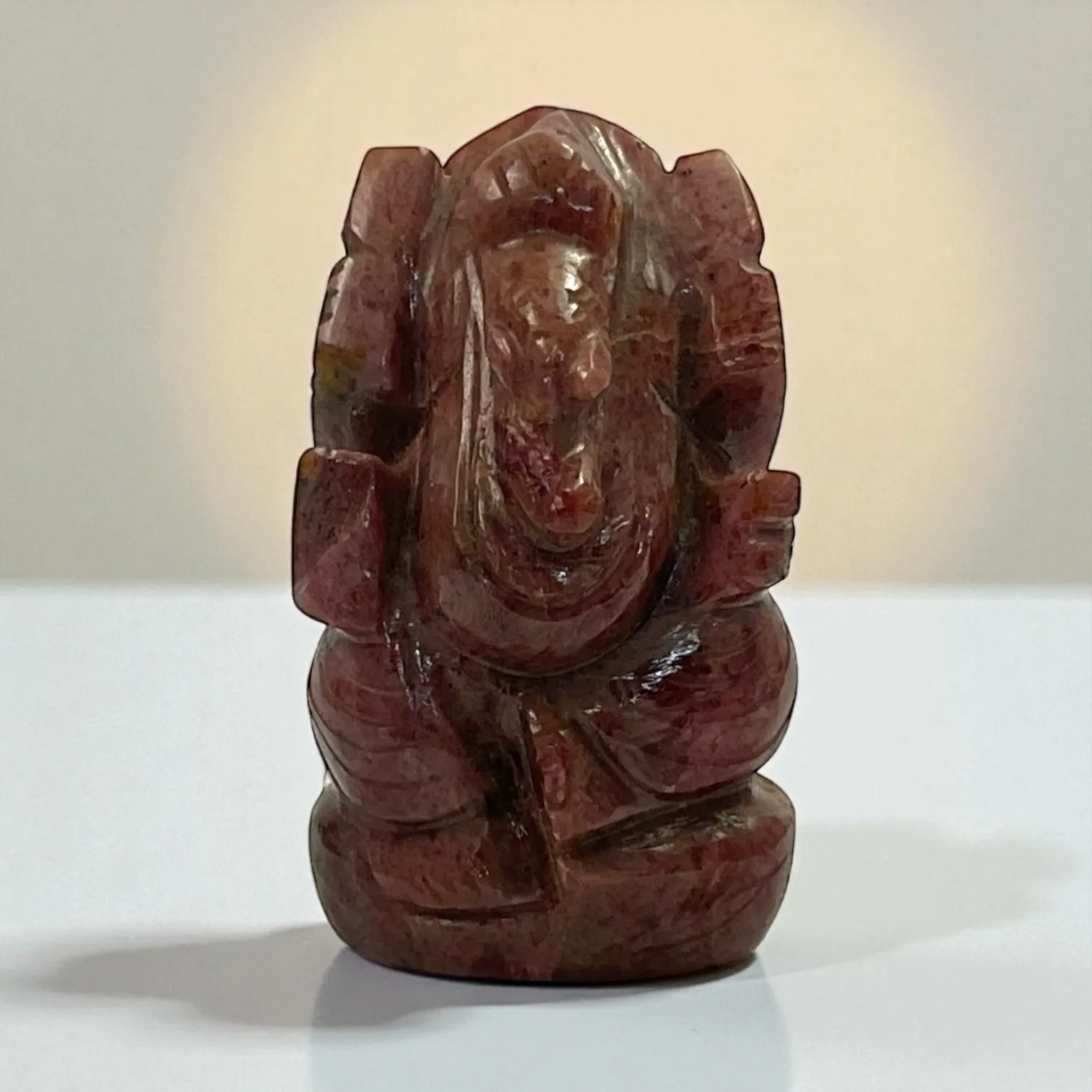 Rhodonite Ganesha