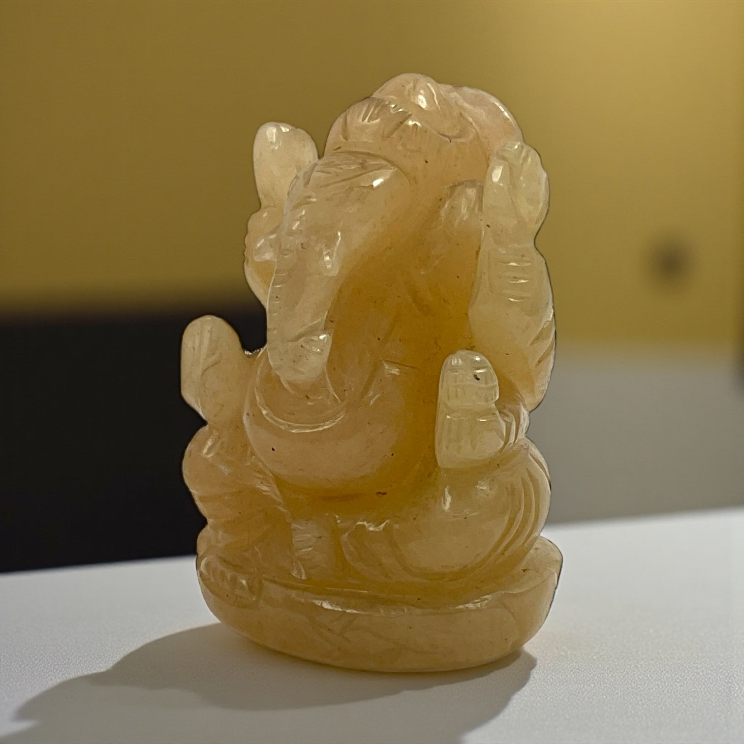 Yellow Aventurine Ganesha