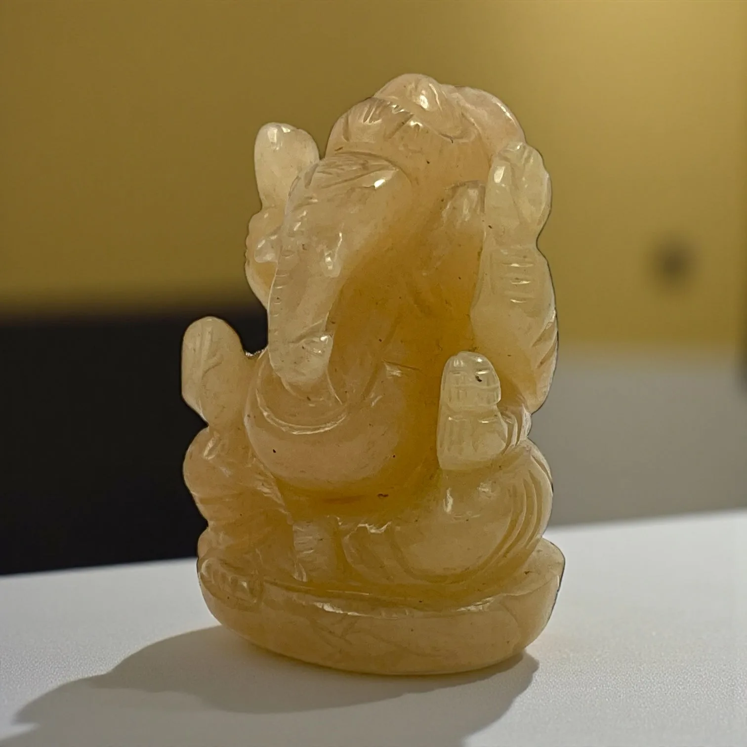 Yellow Aventurine Ganesha