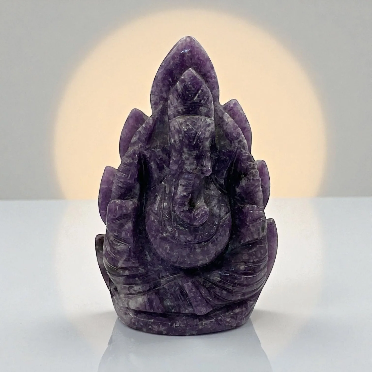 Lapidolite Ganesha