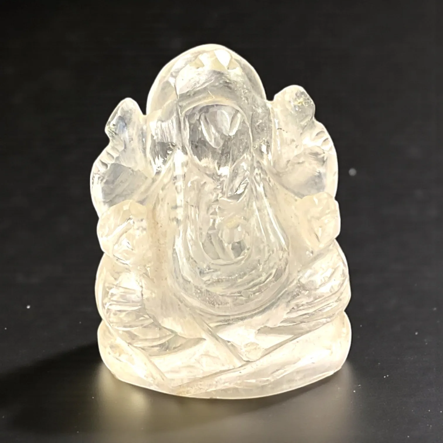 Clear Quartz Ganesha