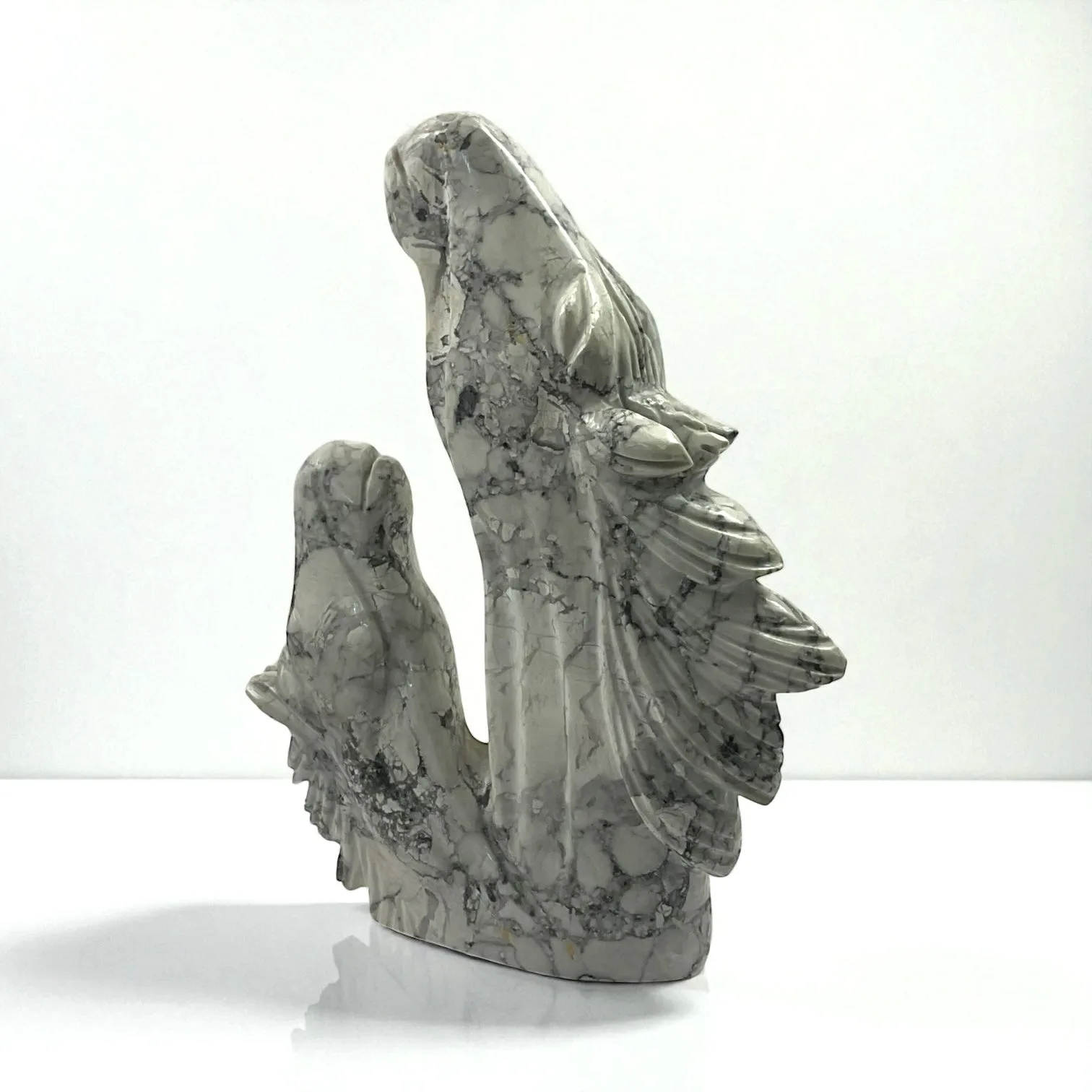 Howlite Horse