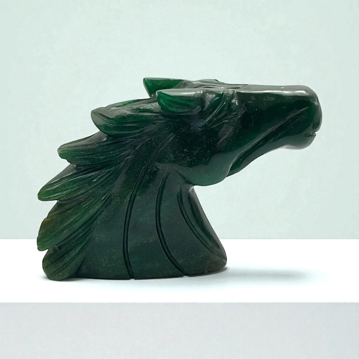 Green Aventurine Horse