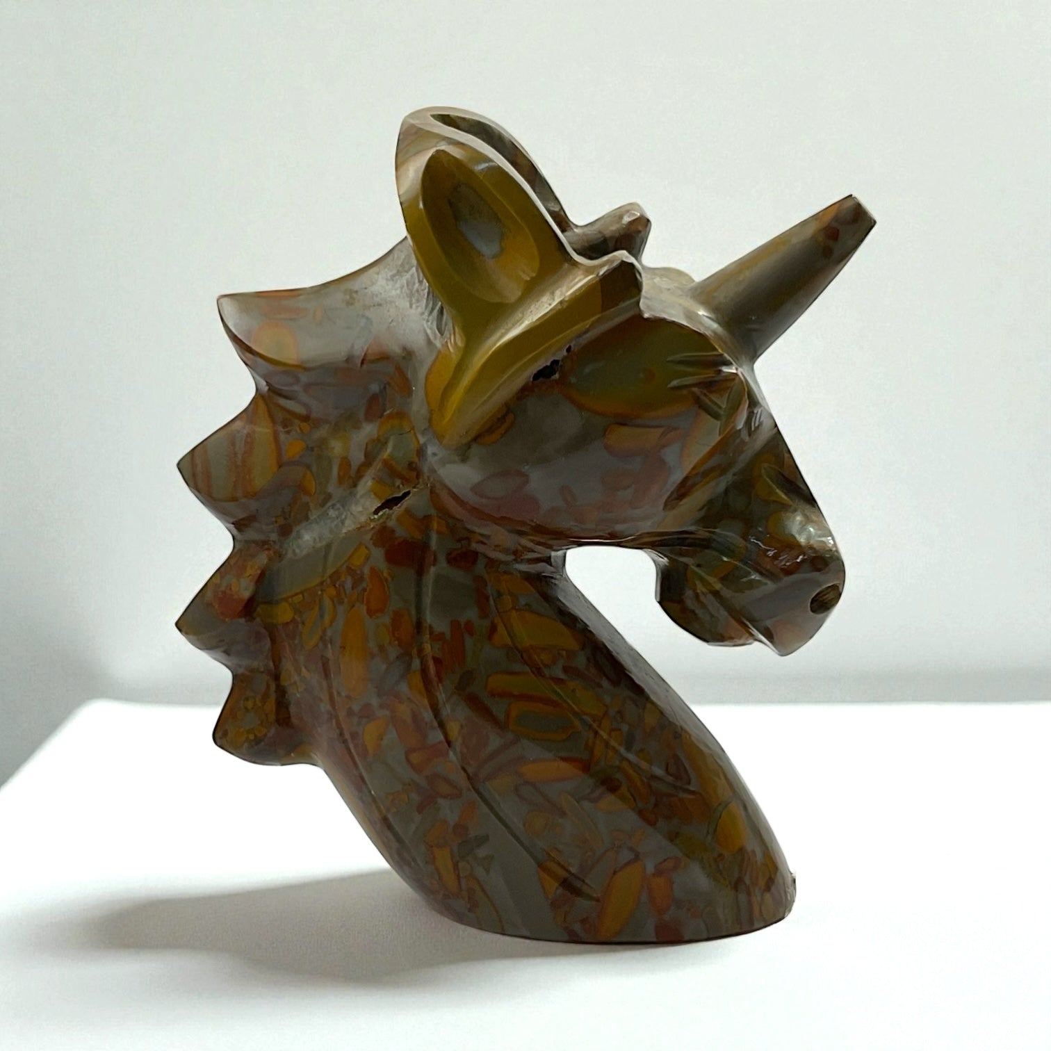 Bamboo Jasper Unicone