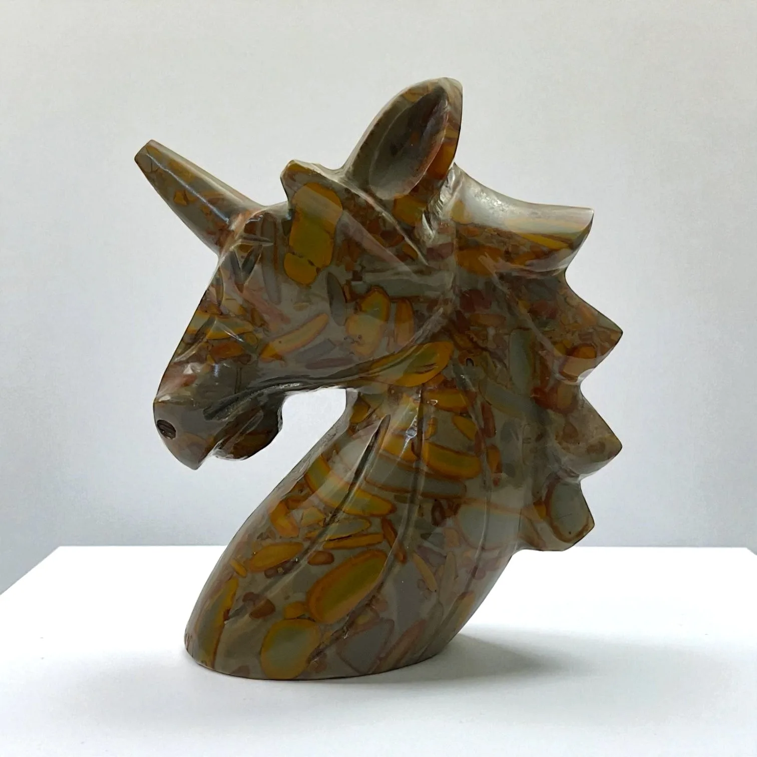 Bamboo Jasper Unicone