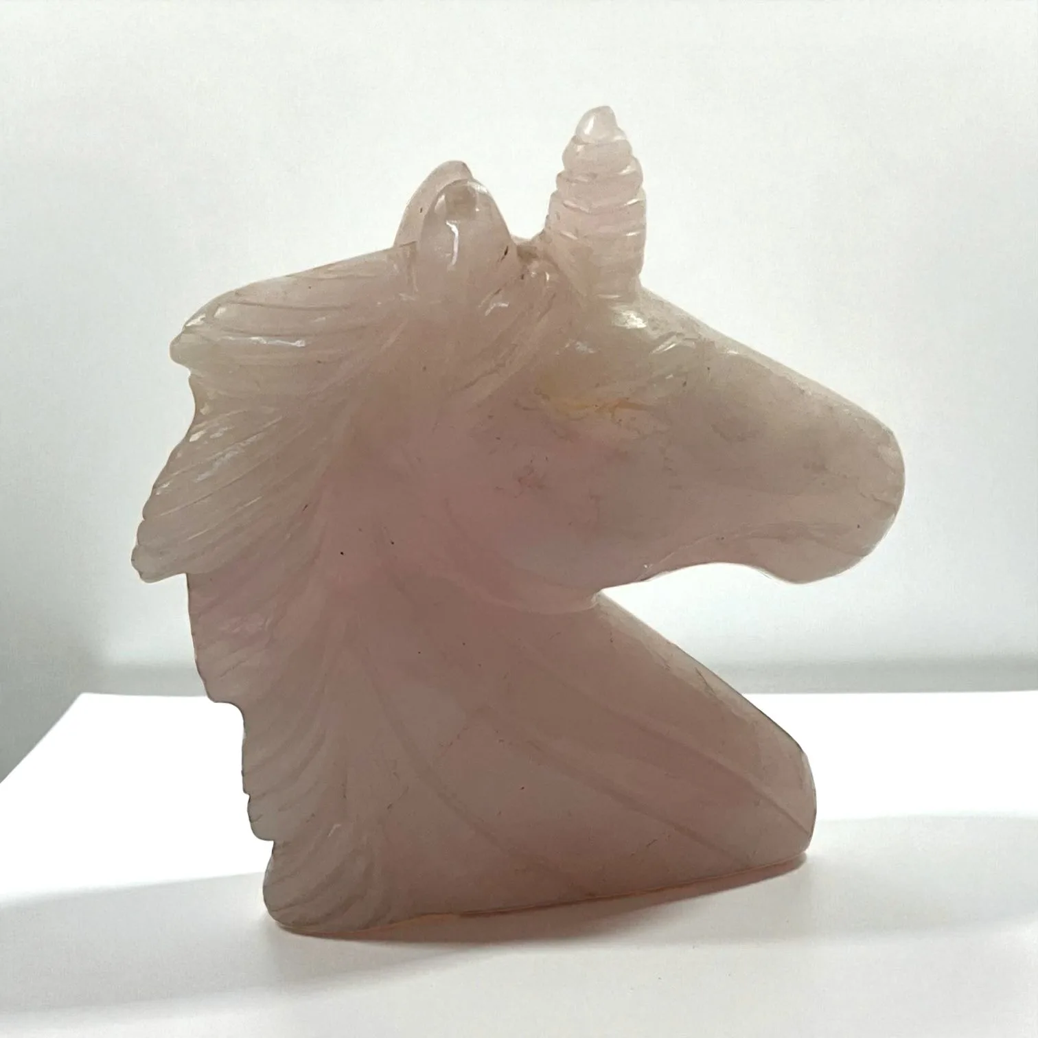 Rose Quartz Unicone