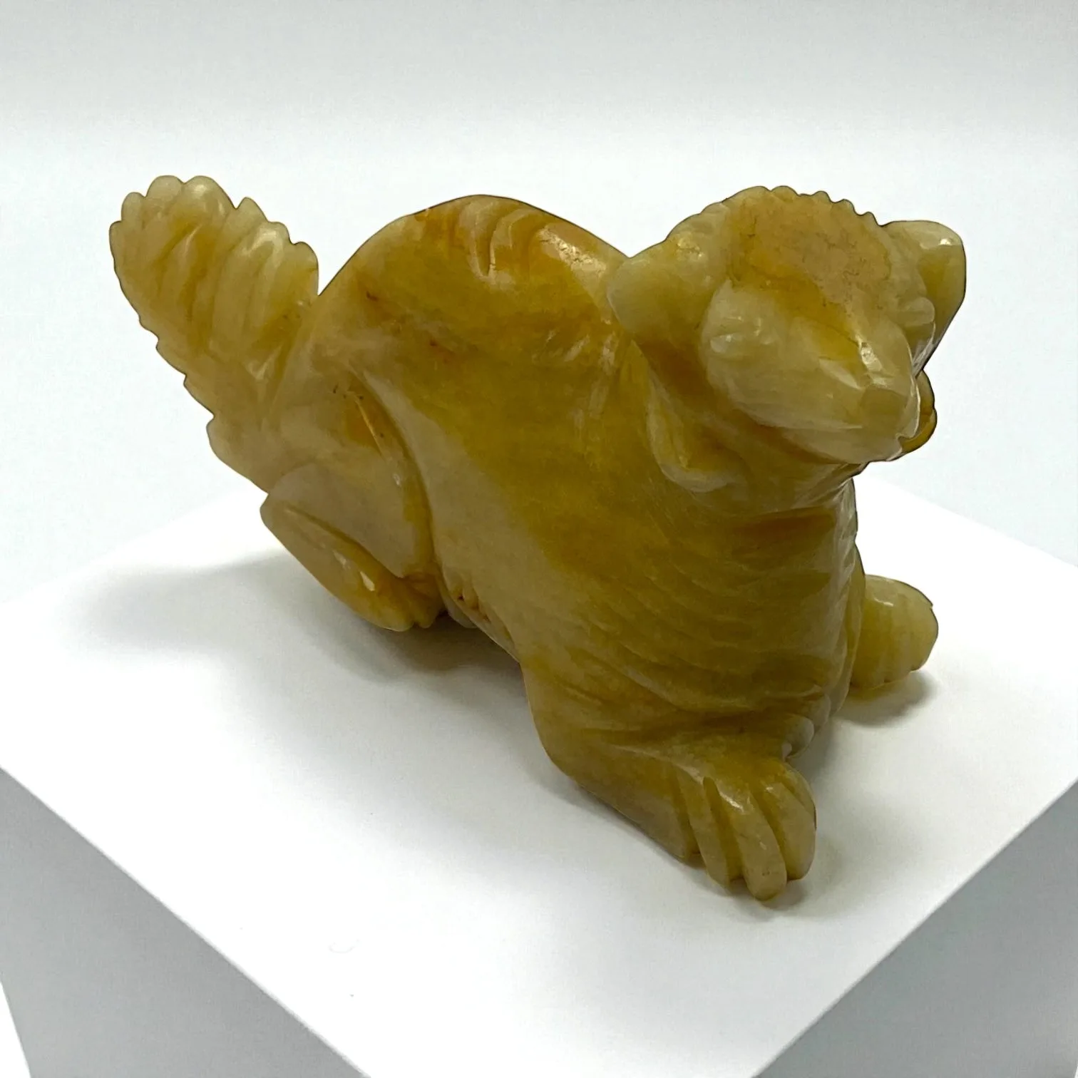 Yellow jade Animal
