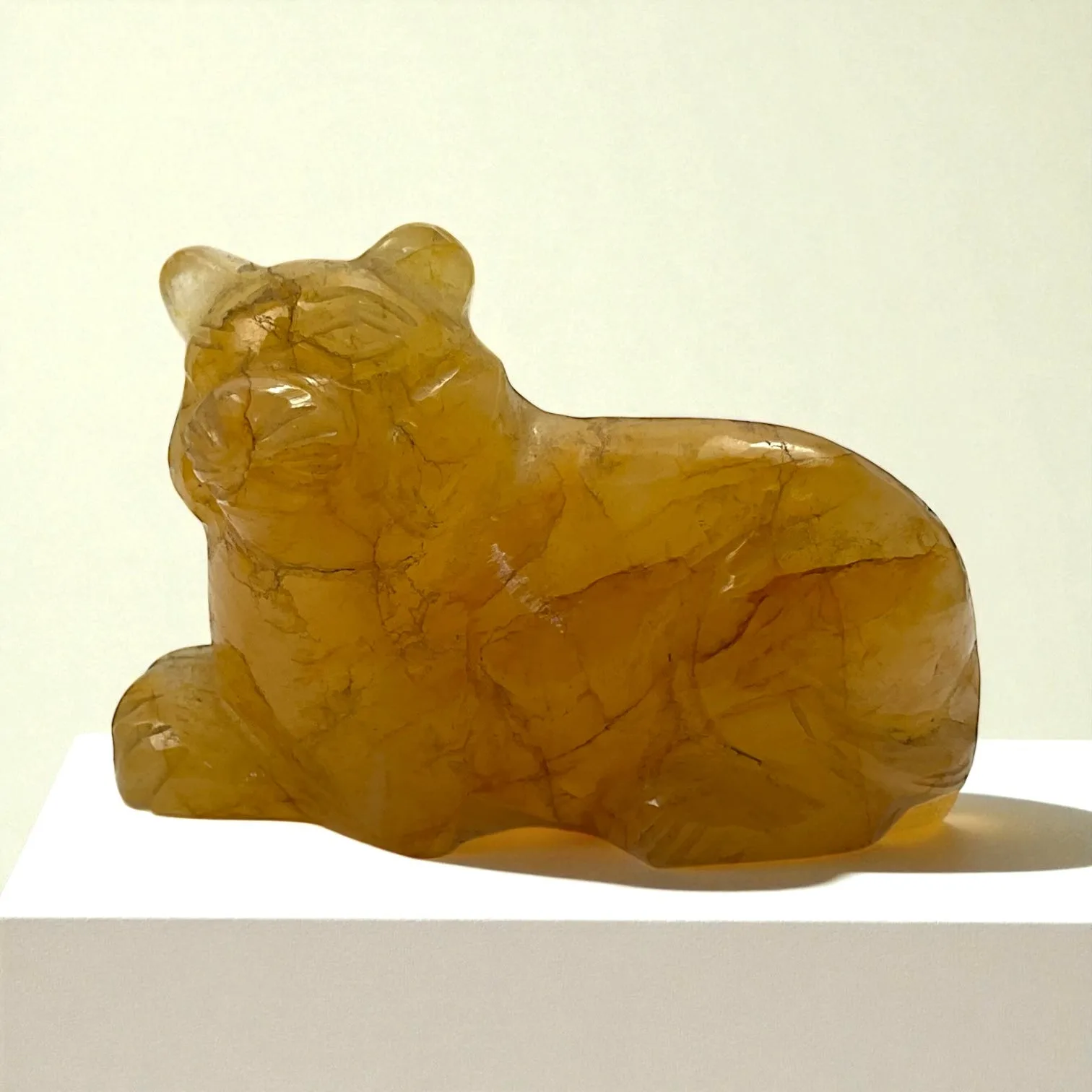 Yellow Aventurine Animal