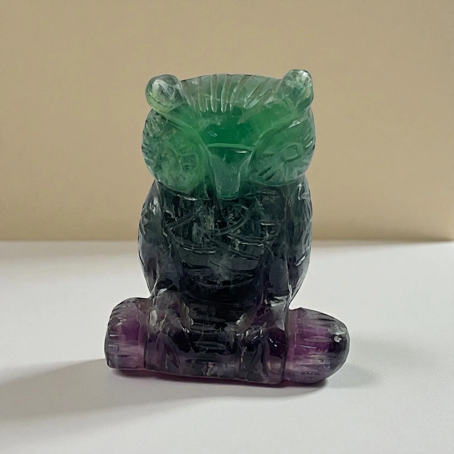Fluorite Owl