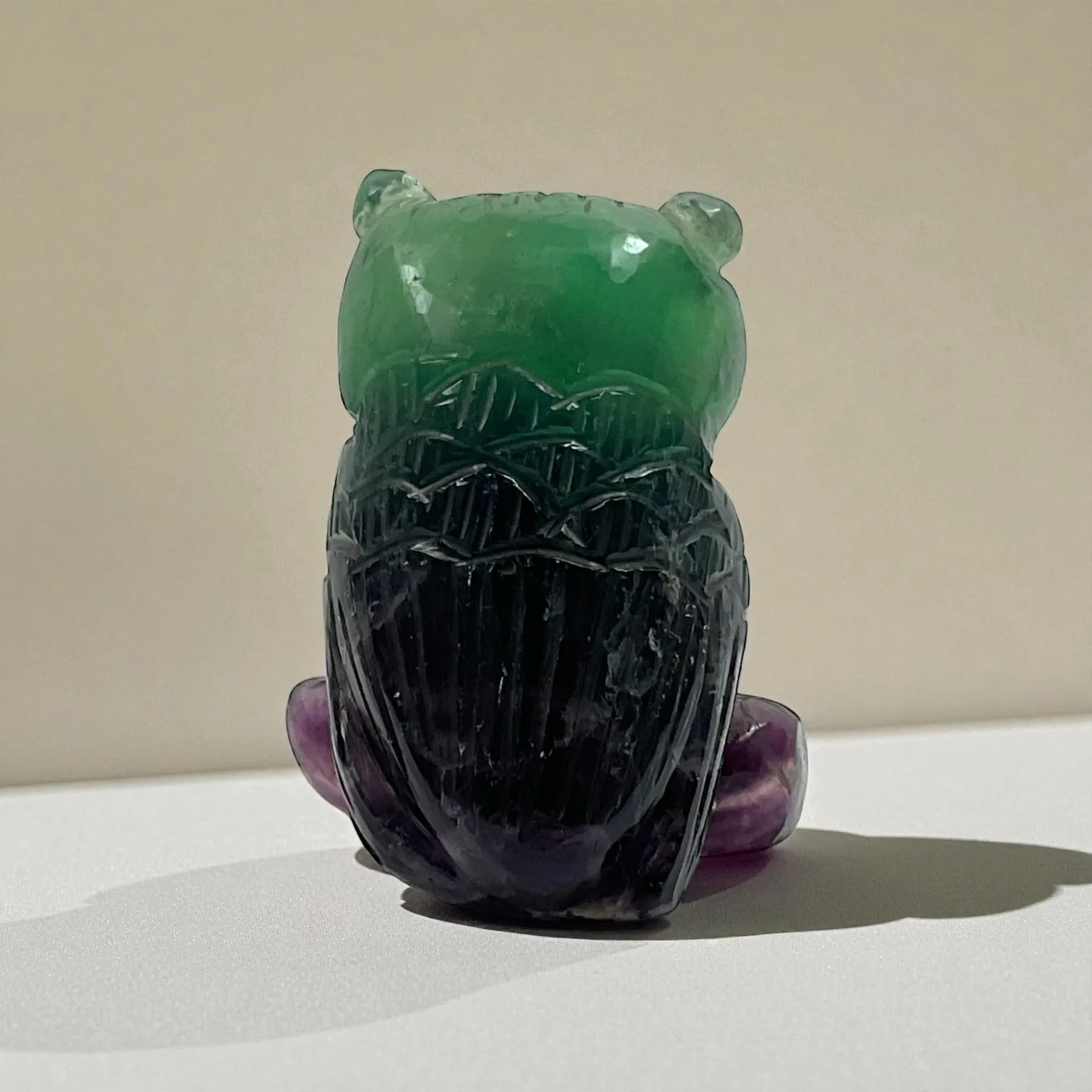 Fluorite Owl