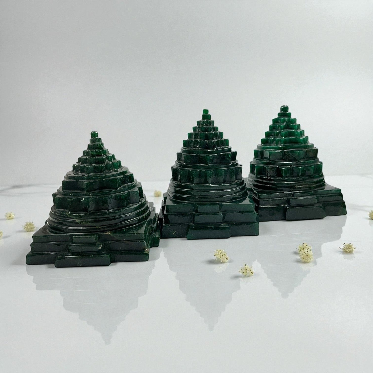 Green Aventurine Shri Yantra
