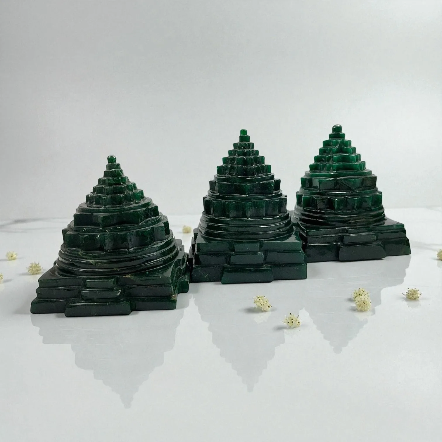 Green Aventurine Shri Yantra