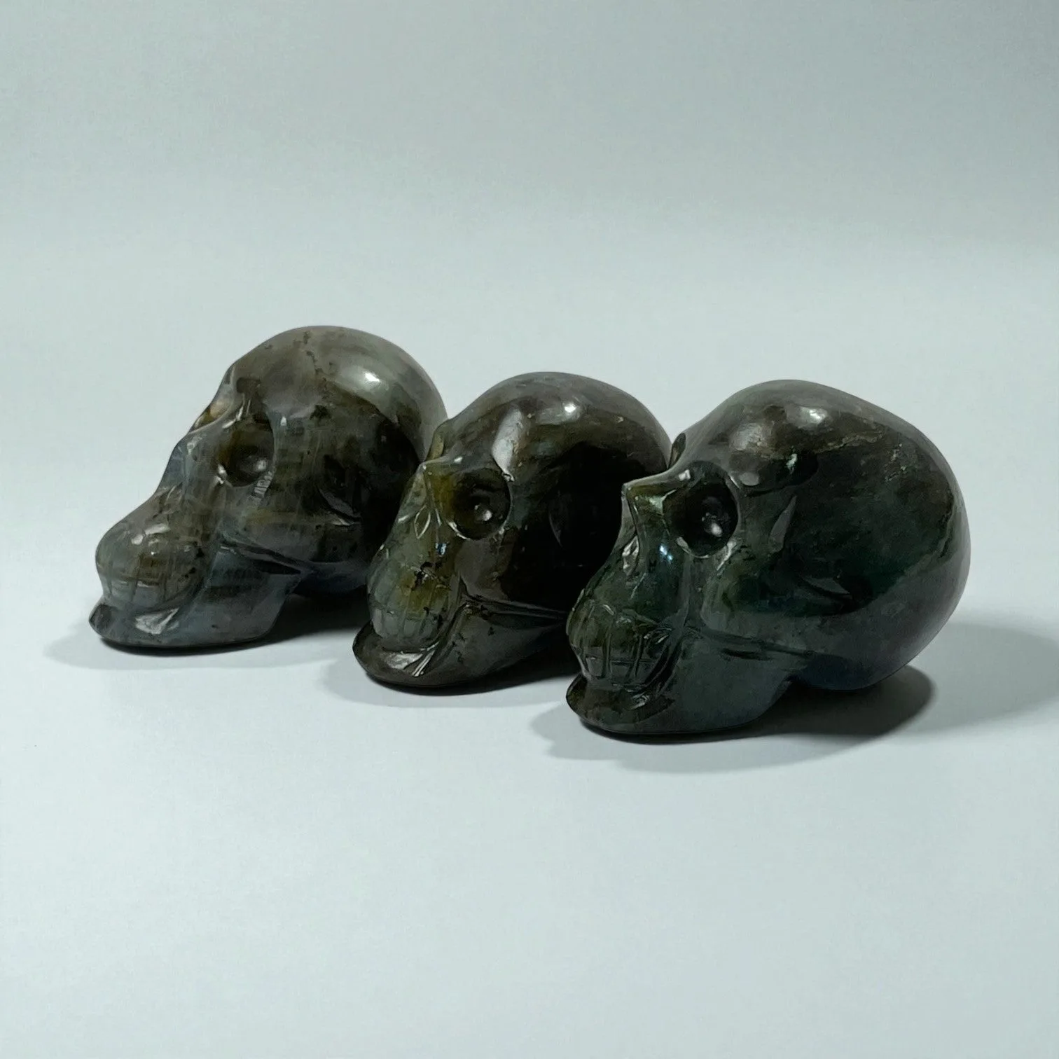 Labradorite Skull